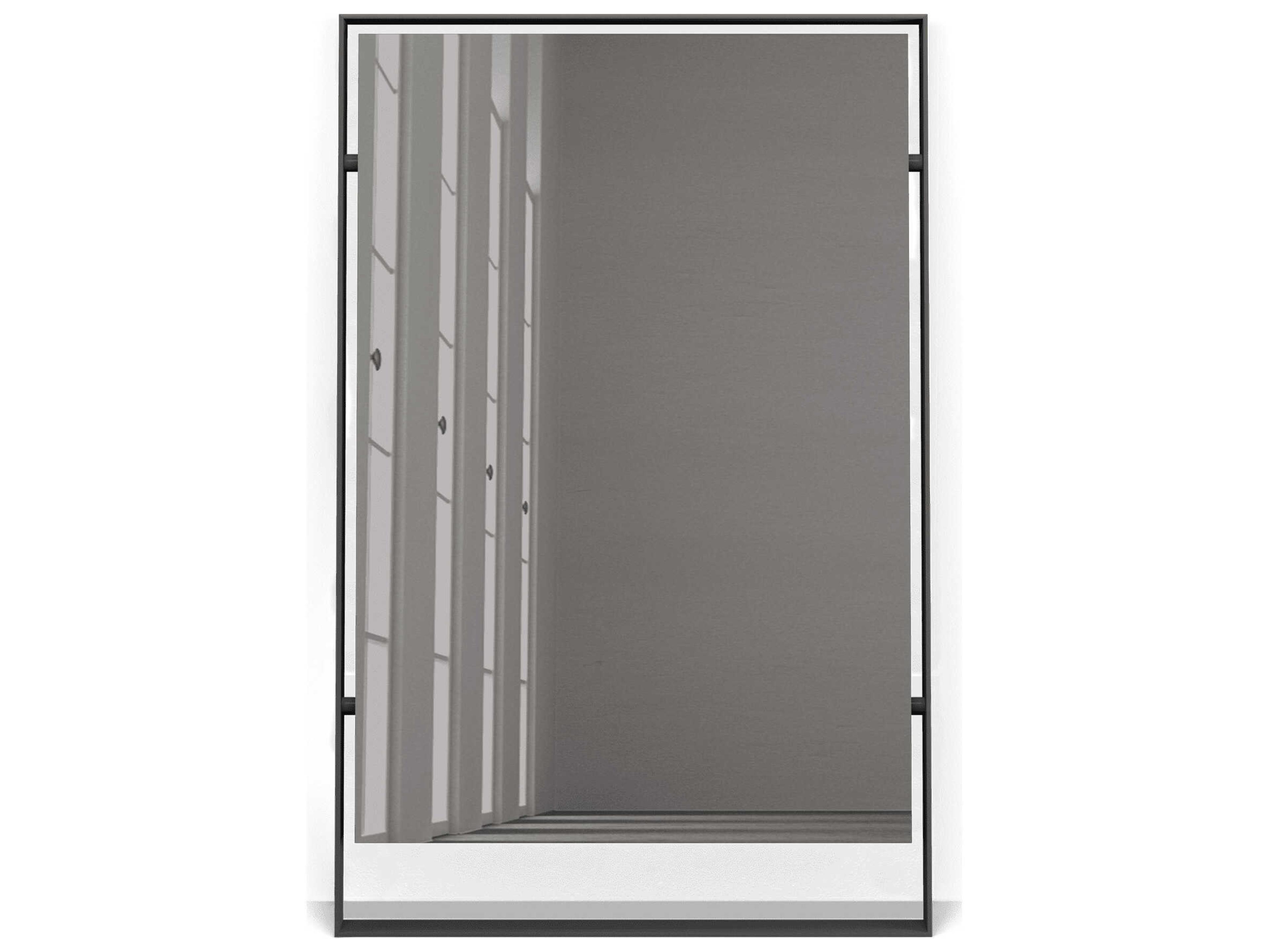 Luxcor Modluxe Kennington 73in. Mirror in Metallic Graphite