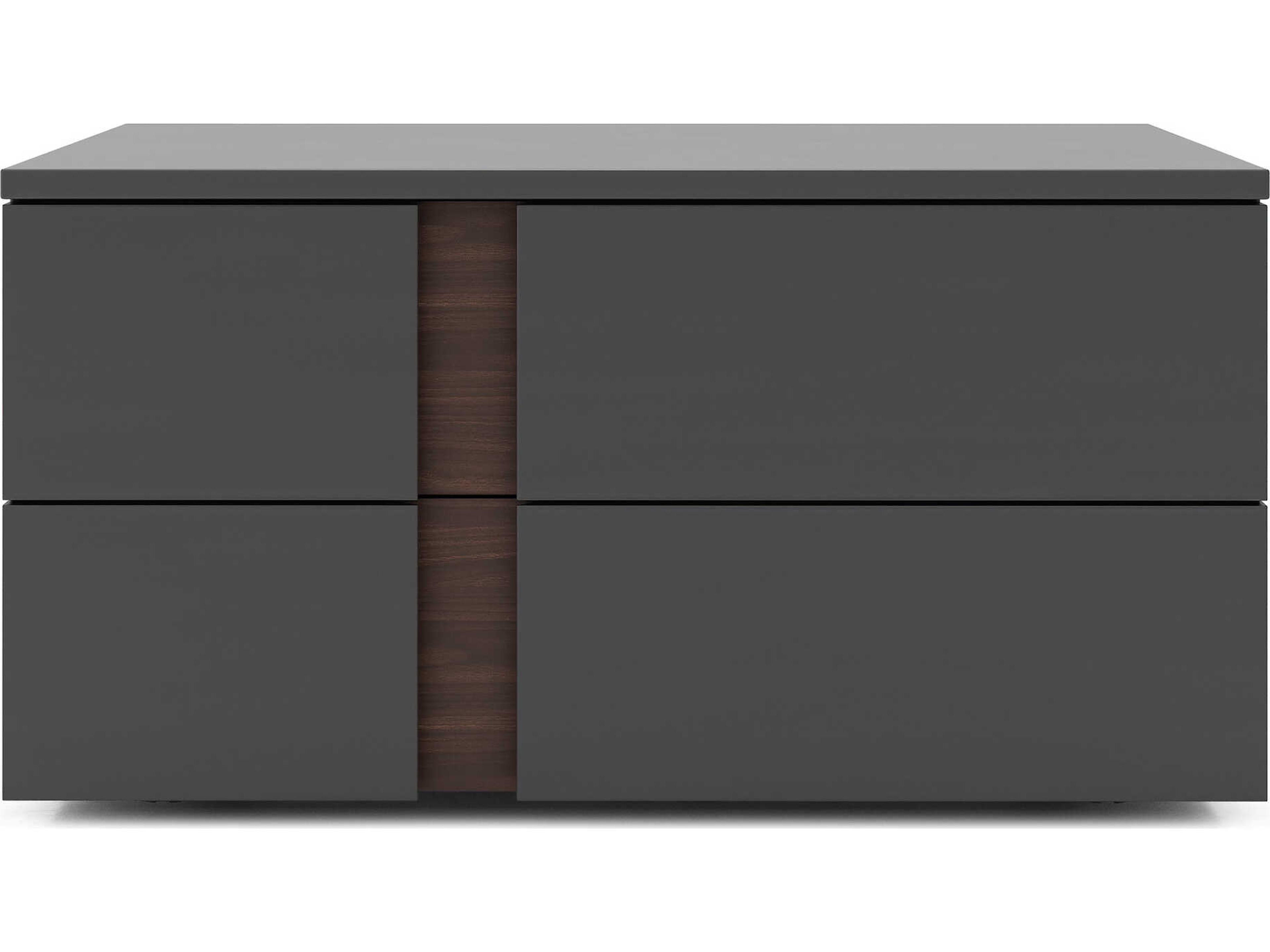 Luxcor Modluxe Sierra Nightstand Dark Gull Gray / Right-Facing