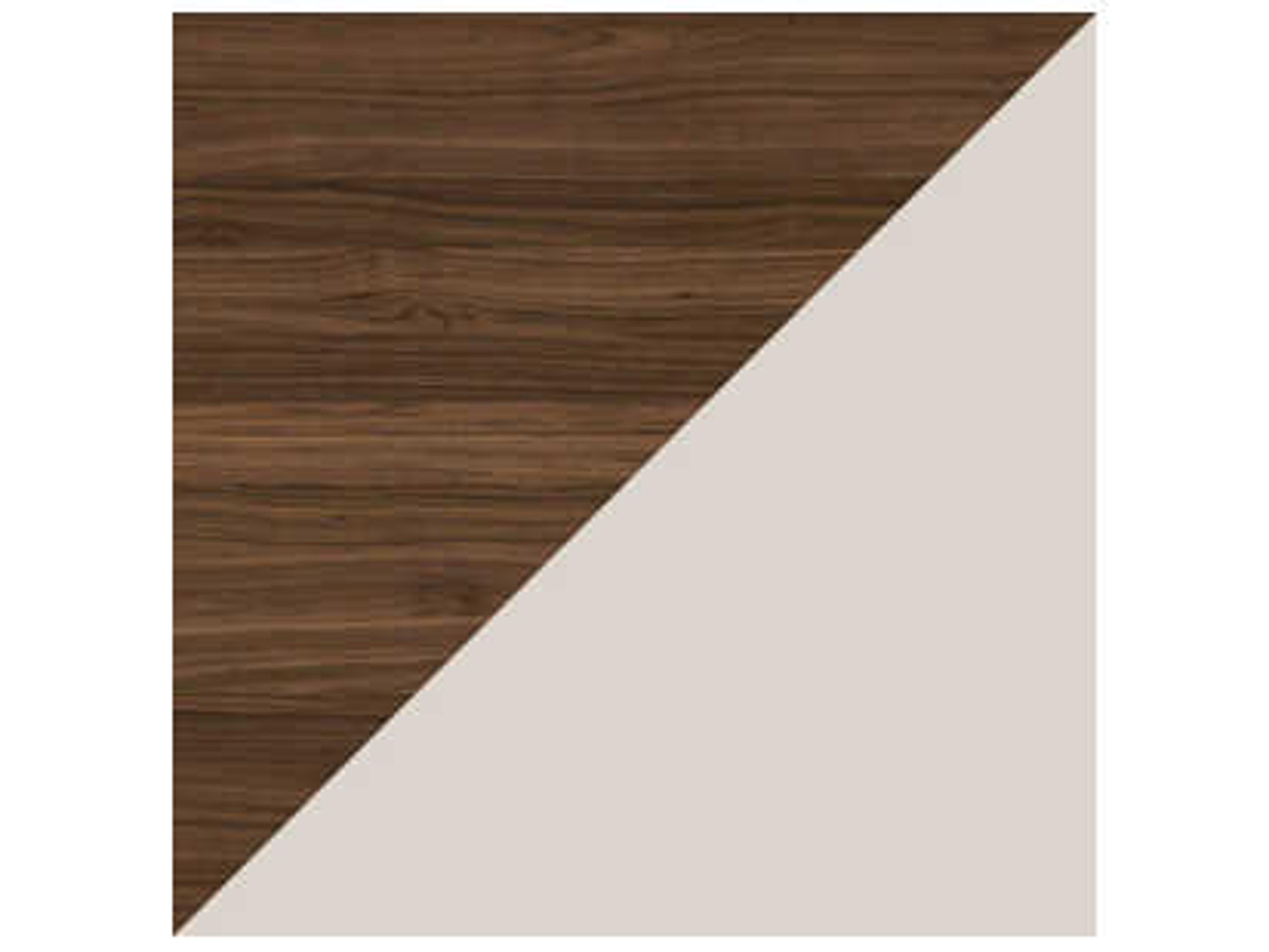 Luxcor Modluxe Loftus Coffee Tables in Walnut and Chateau Gray