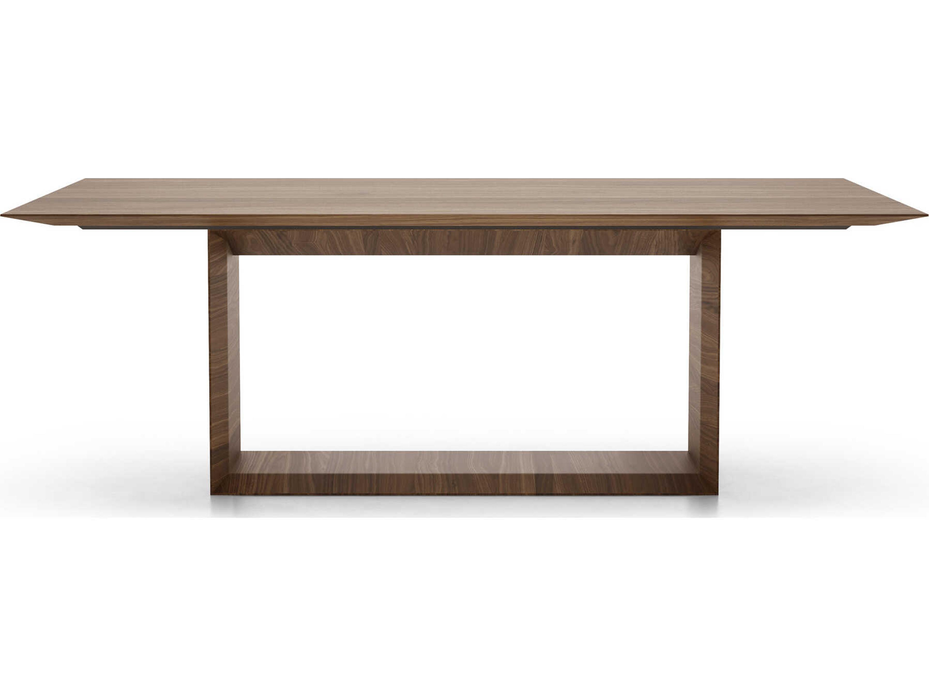 Luxcor Modluxe Broxburn 87in. Dining Table in Walnut