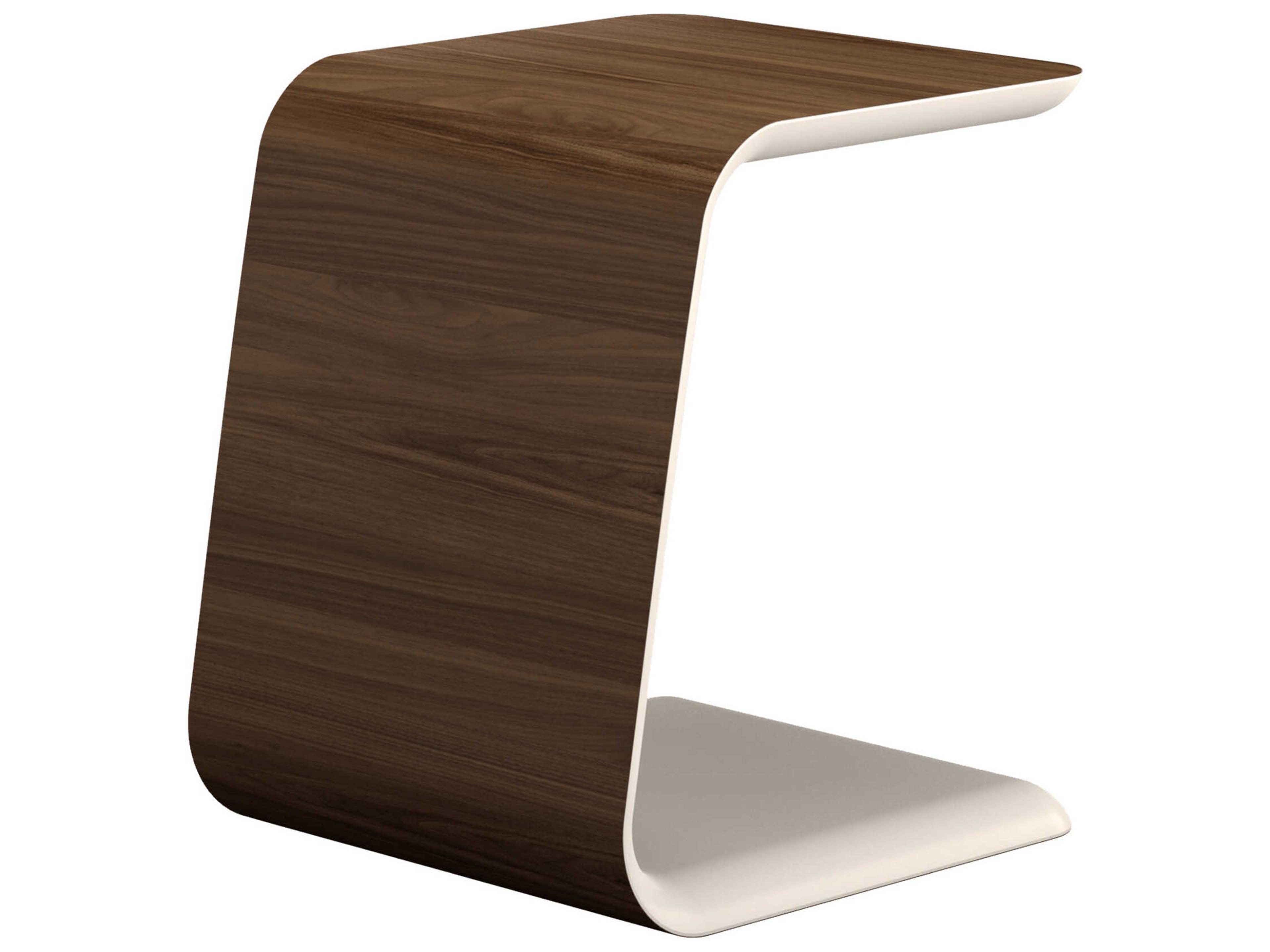 Luxcor Modluxe Clichy Side Table in Walnut and Almond