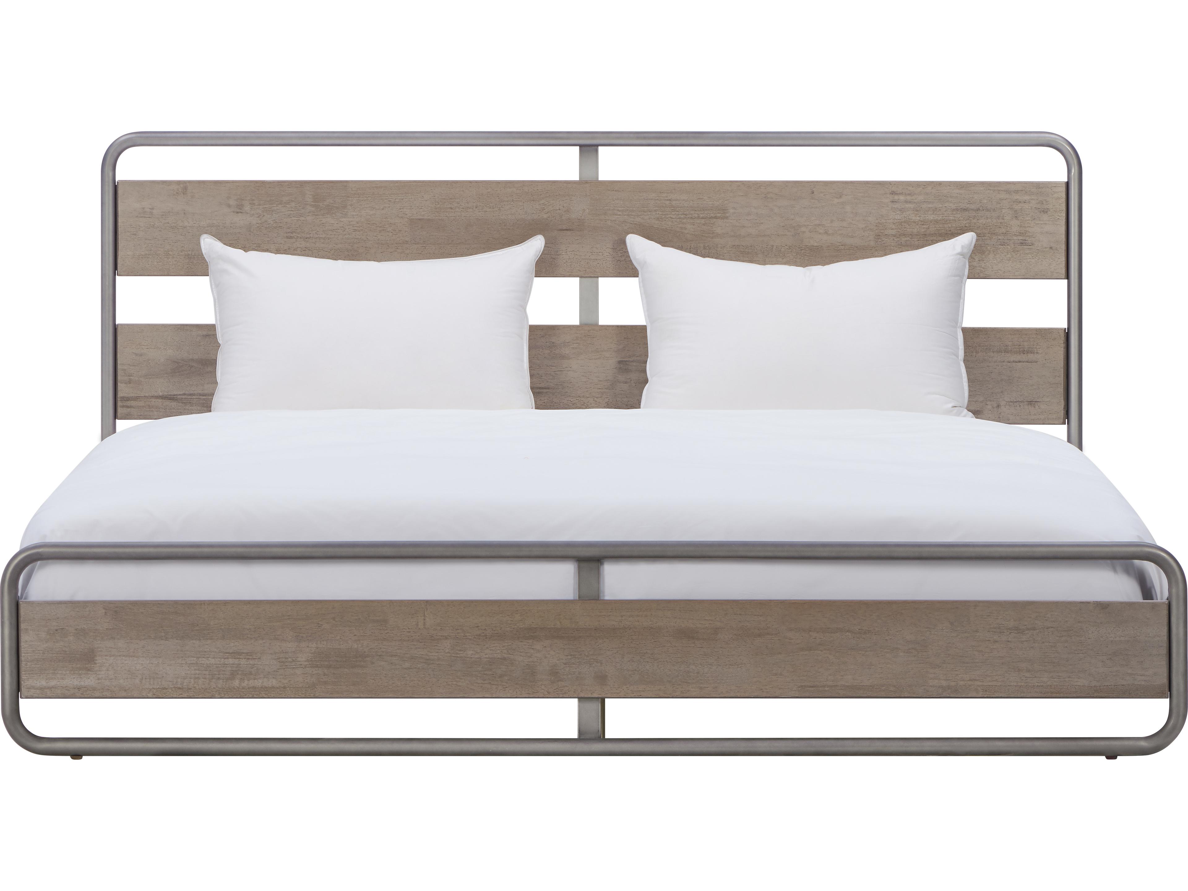 Luxecor Atelier Natural Oak Wood King Platform Bed
