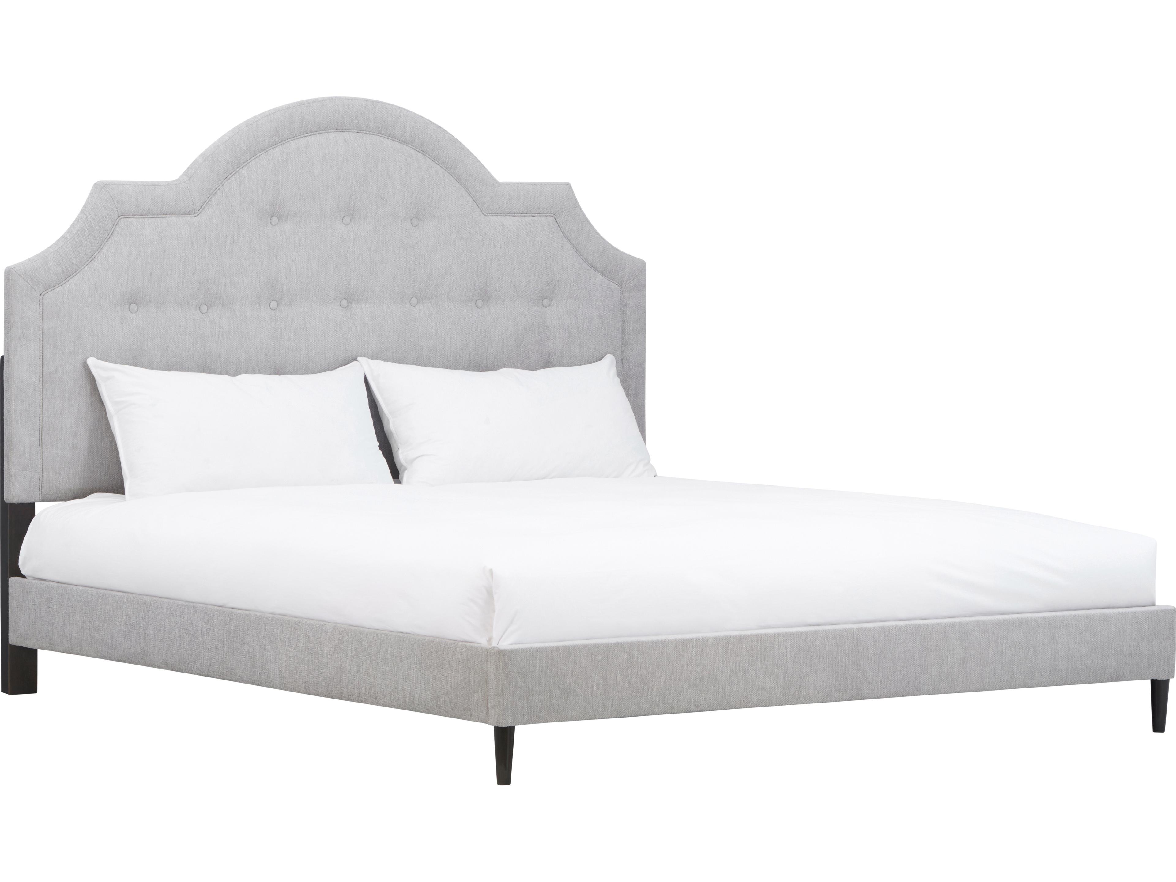 Luxecor Atelier Gray Upholstered Queen Panel Bed