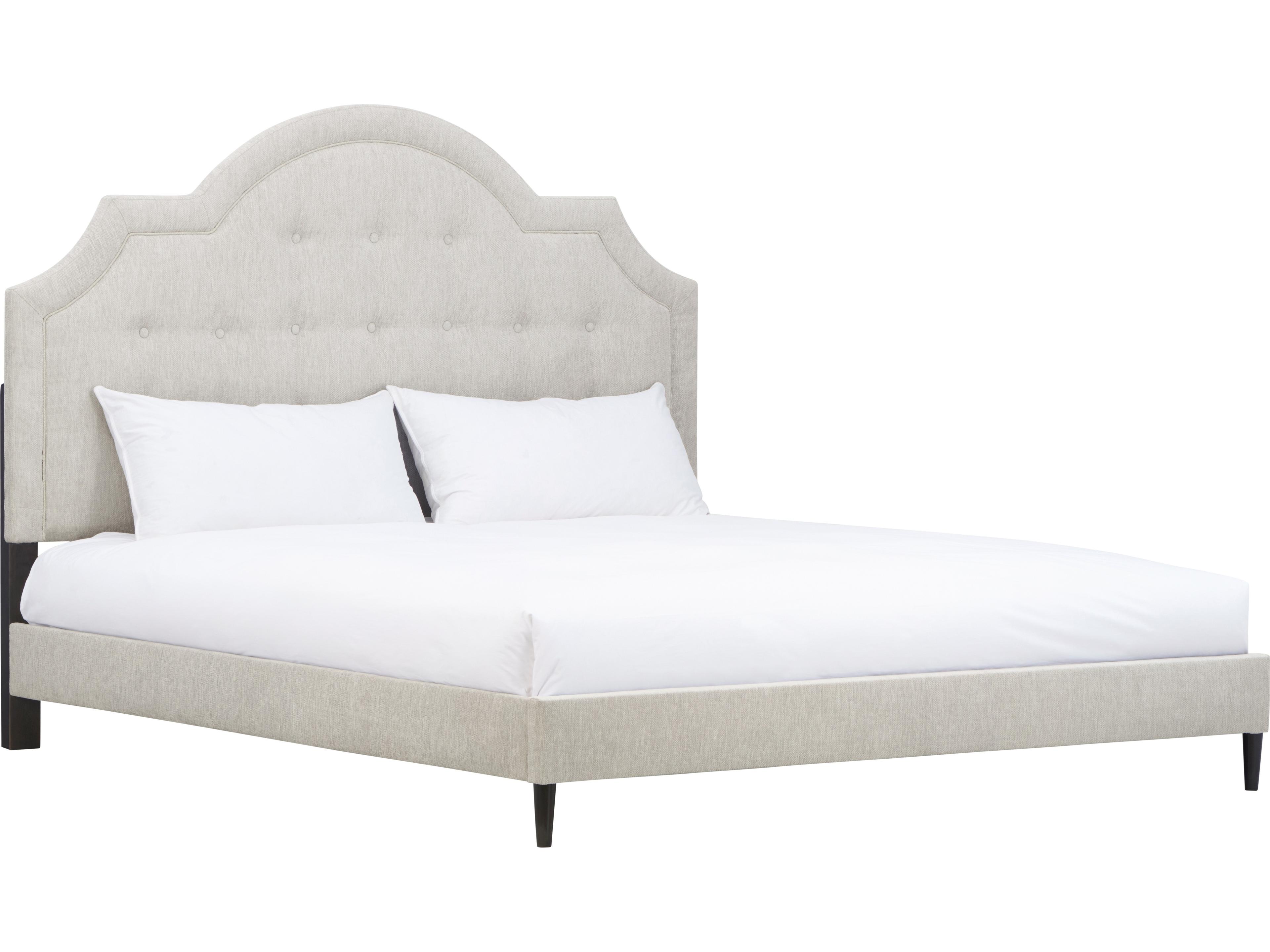 Atelier Beige Upholstered Queen Panel Bed