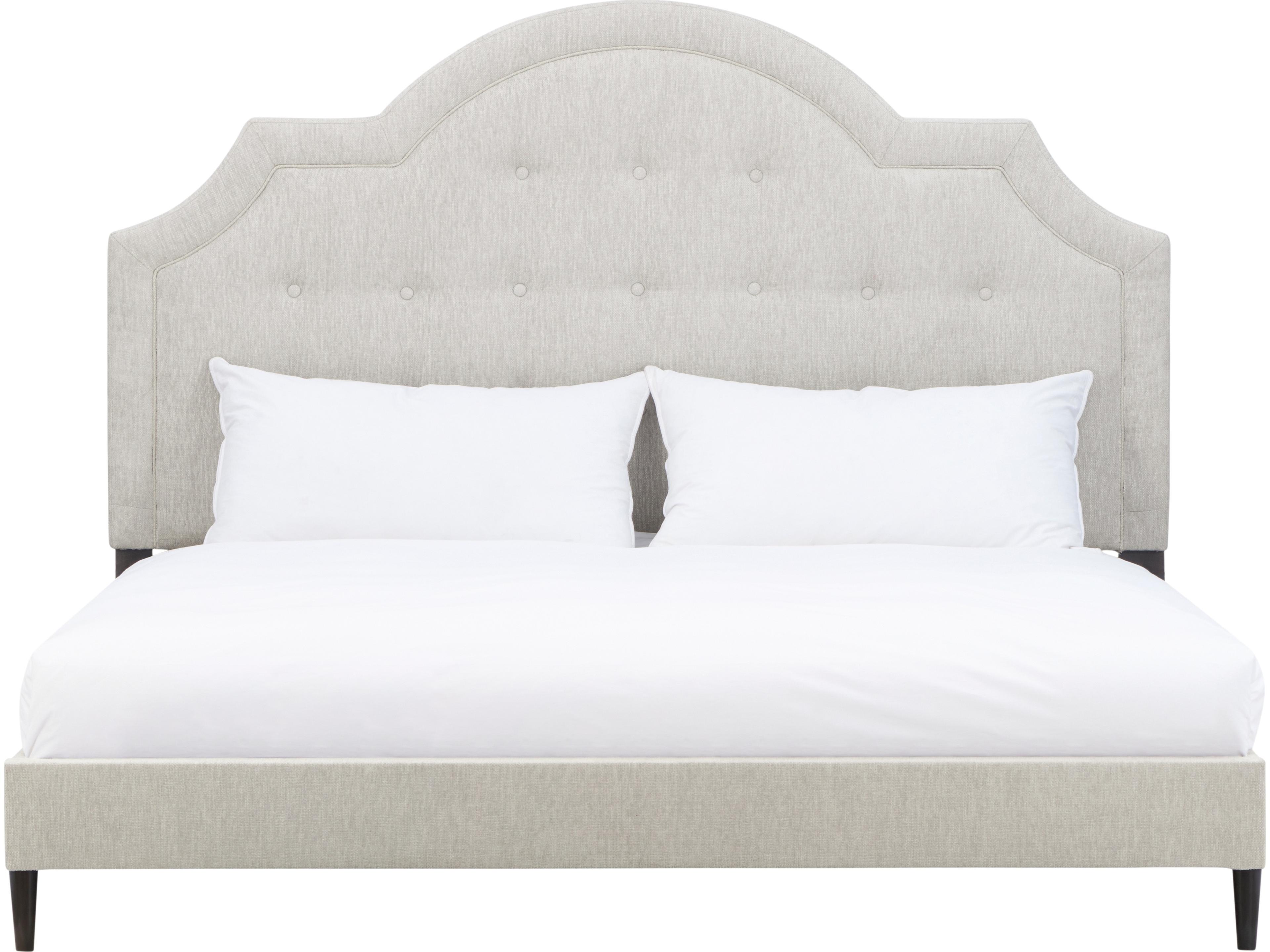 Luxecor Atelier Beige Upholstered King Platform Bed