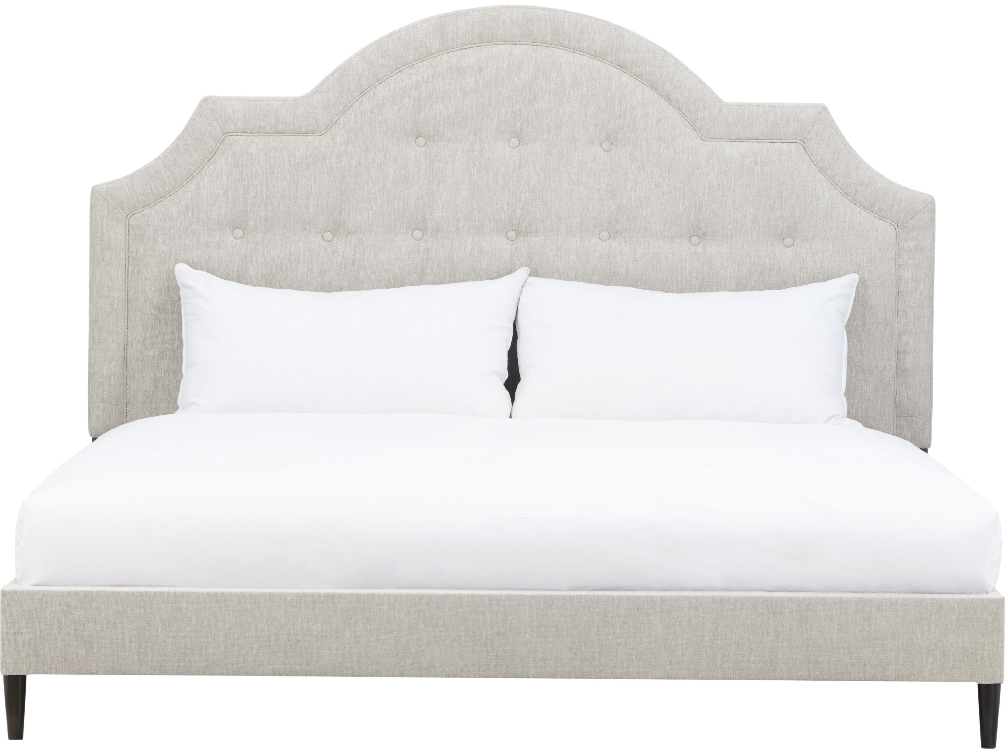 Luxecor Atelier Beige Upholstered King Platform Bed
