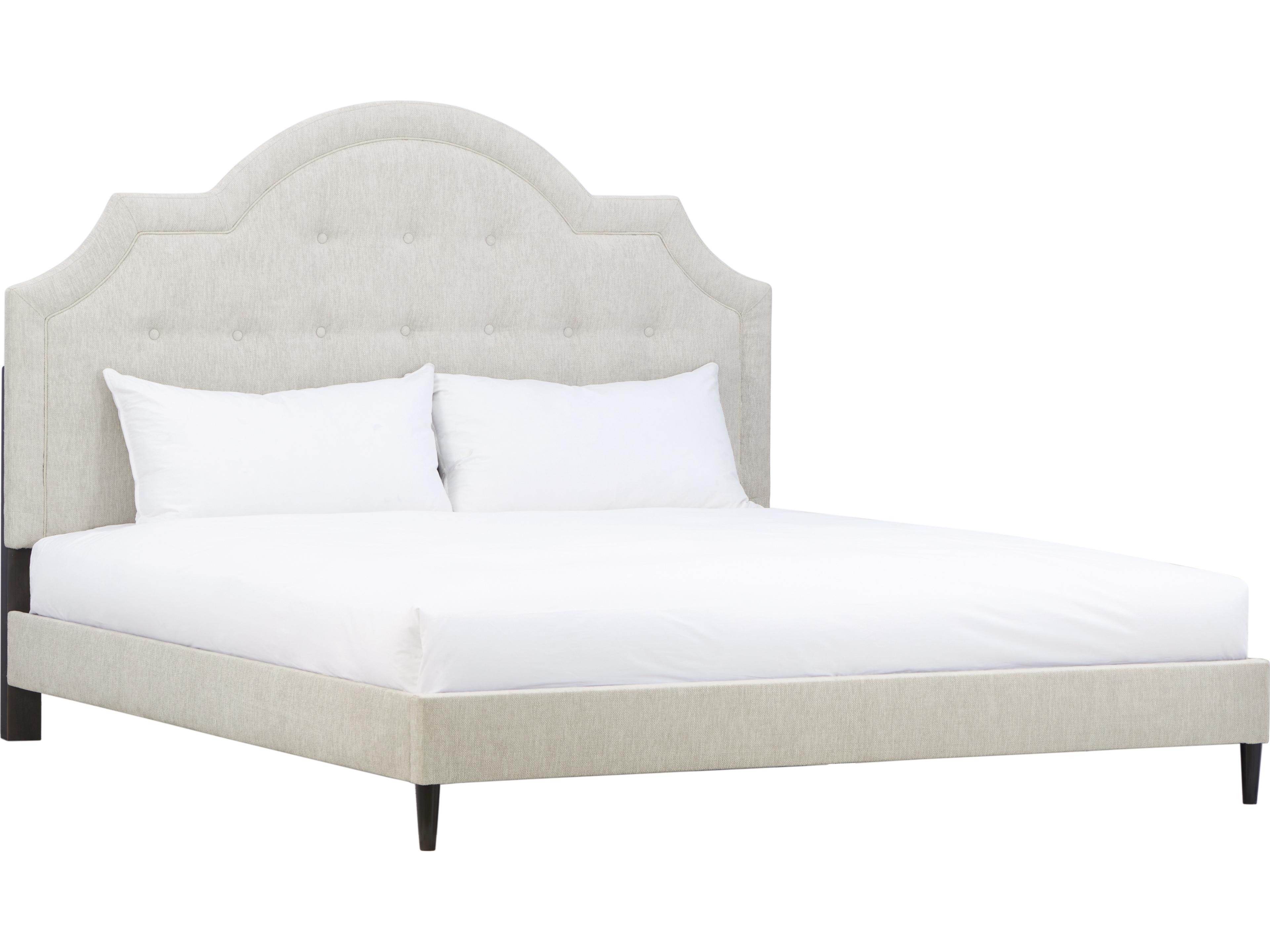 Luxecor Atelier Beige Upholstered King Platform Bed