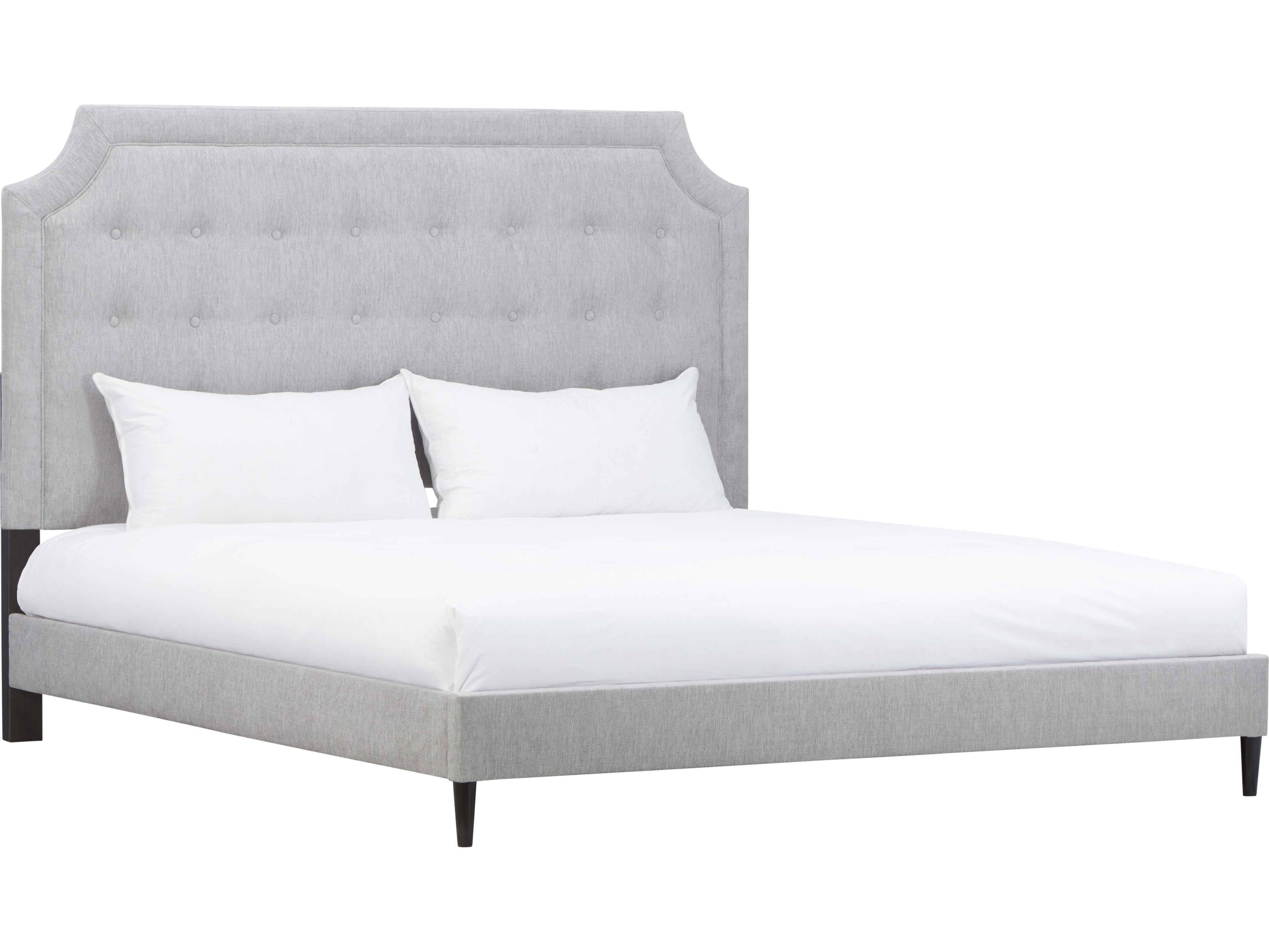 Luxecor Atelier Gray Upholstered Queen Panel Bed