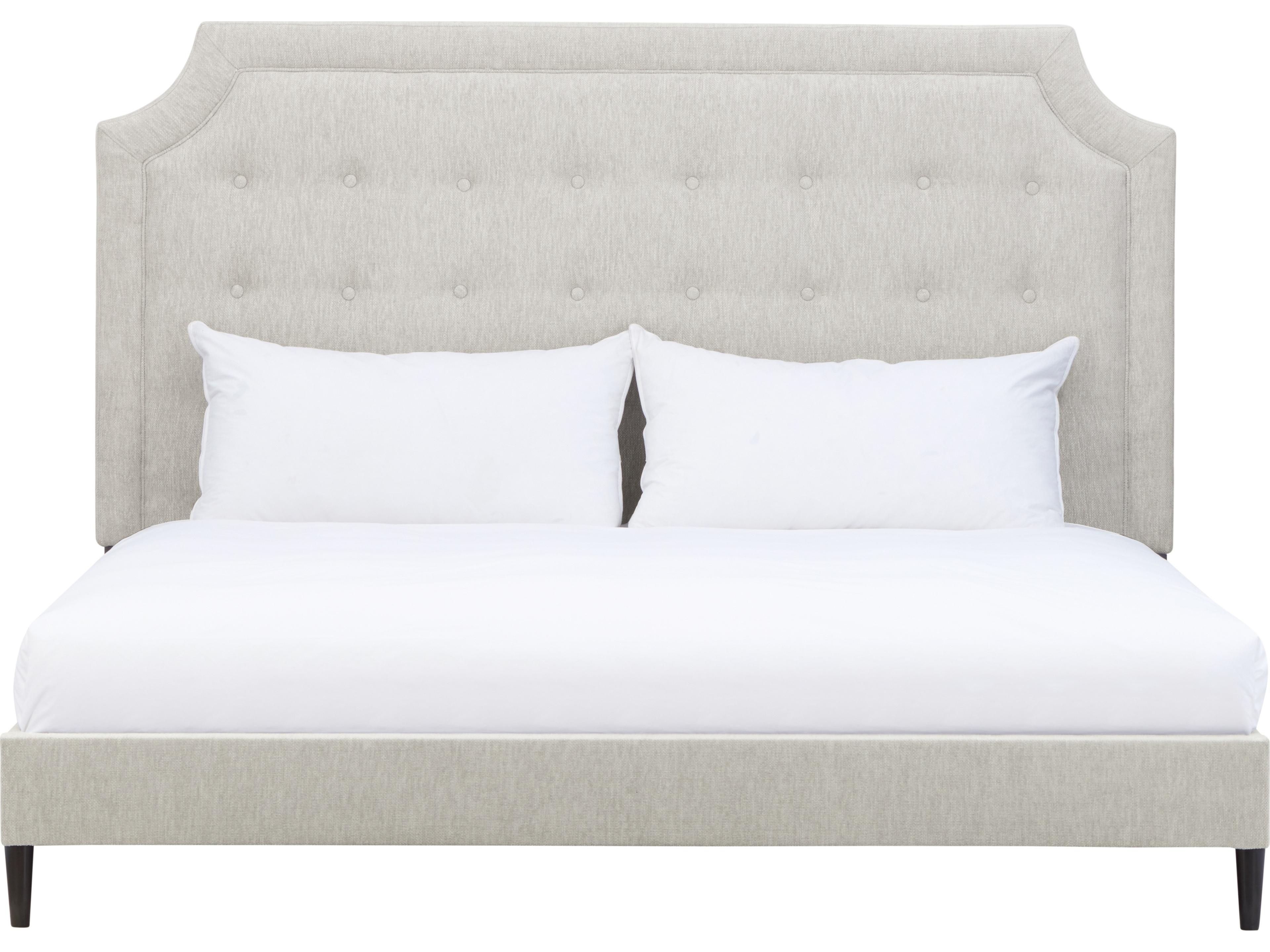 Luxecor Atelier Beige Upholstered King Platform Bed