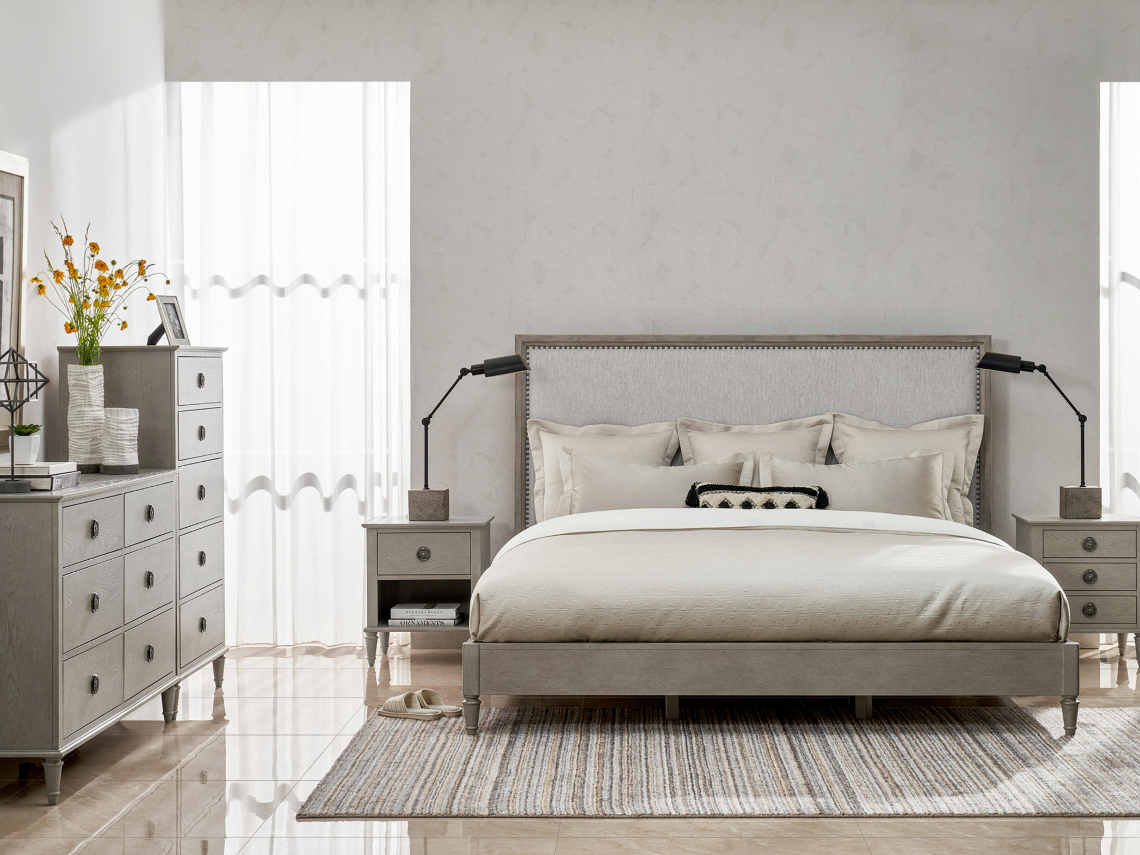 Luxecor Atelier Natural Upholstered Queen Panel Bed