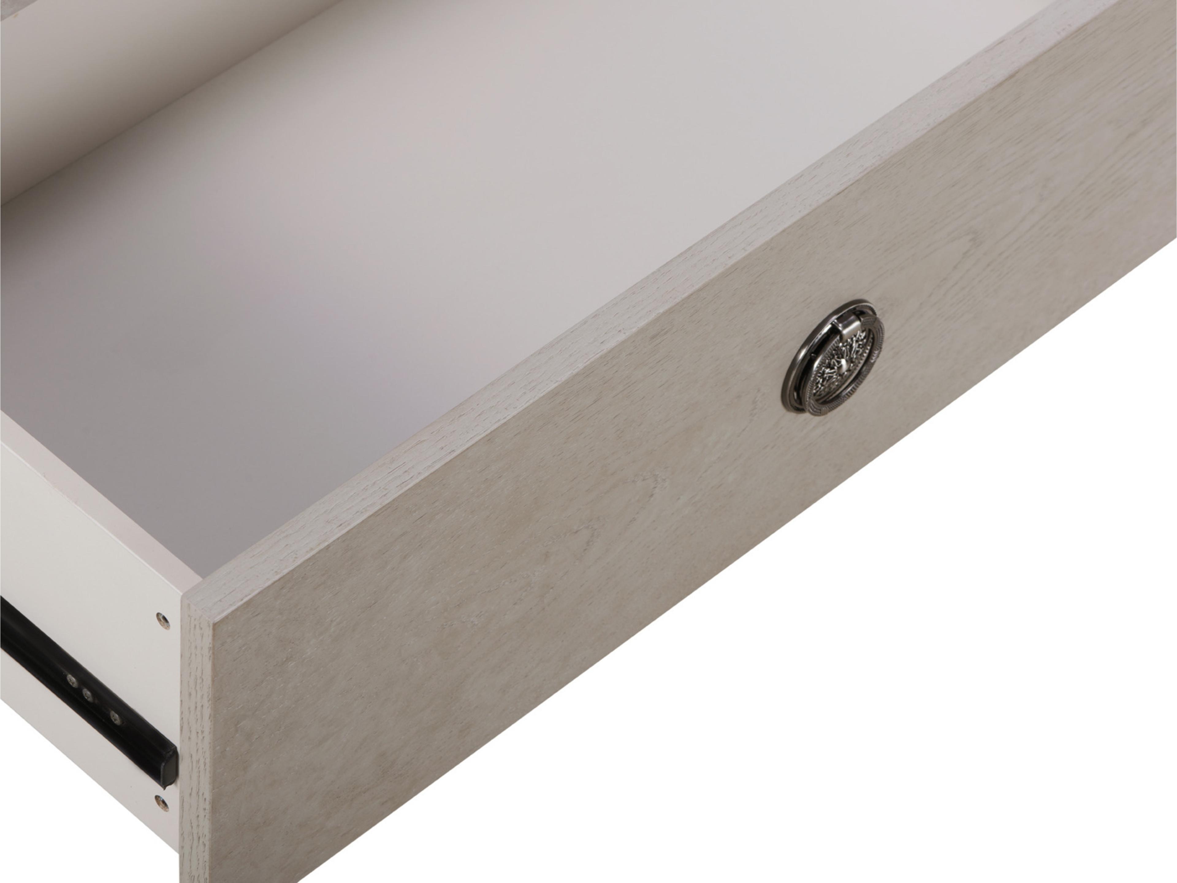 Luxecor Atelier 5-Drawers Gray Oak Wood Dresser