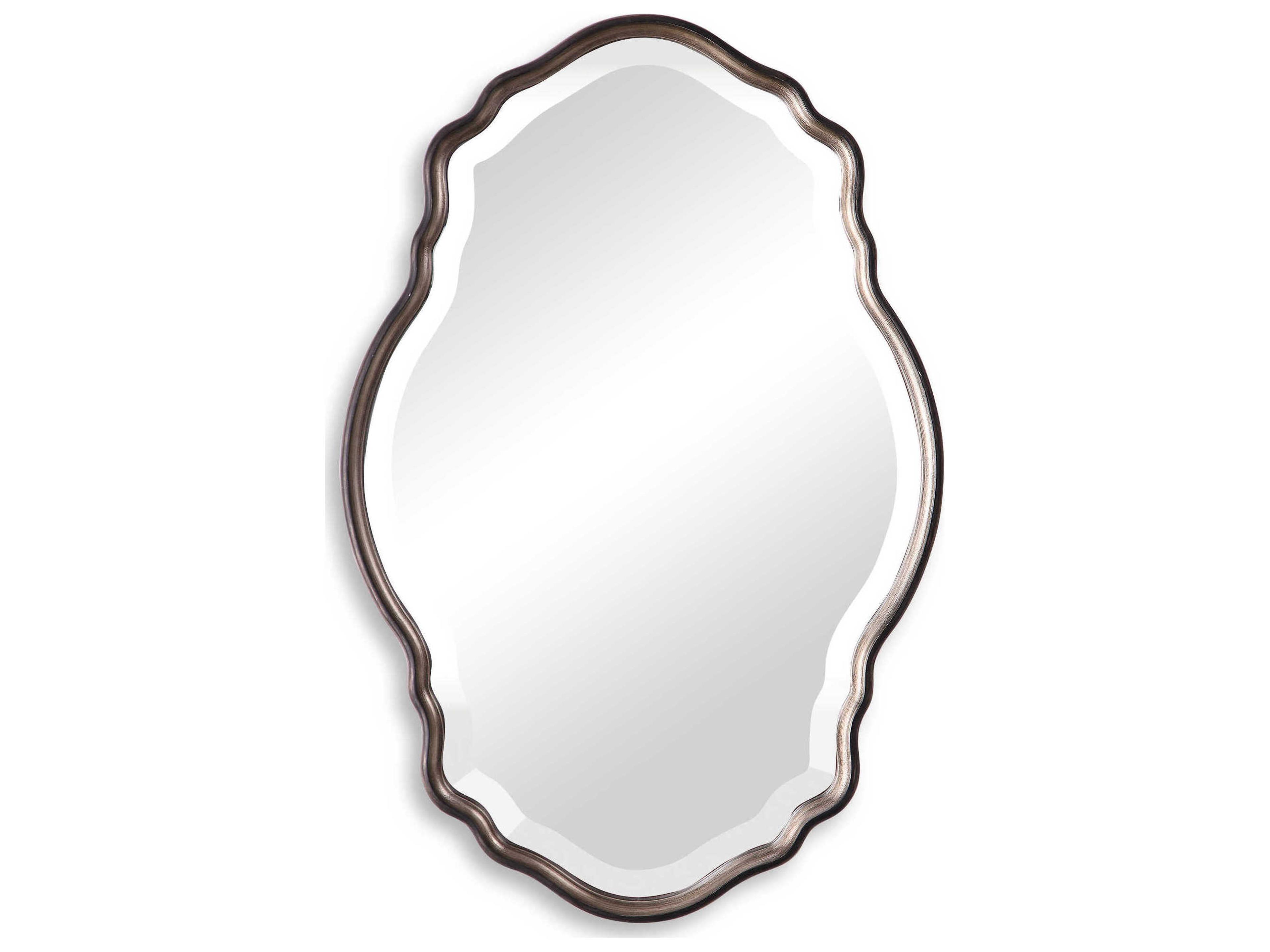 Luxecor Illumination Antiqued Silver Champagne Dark Bronze Wall Mirror