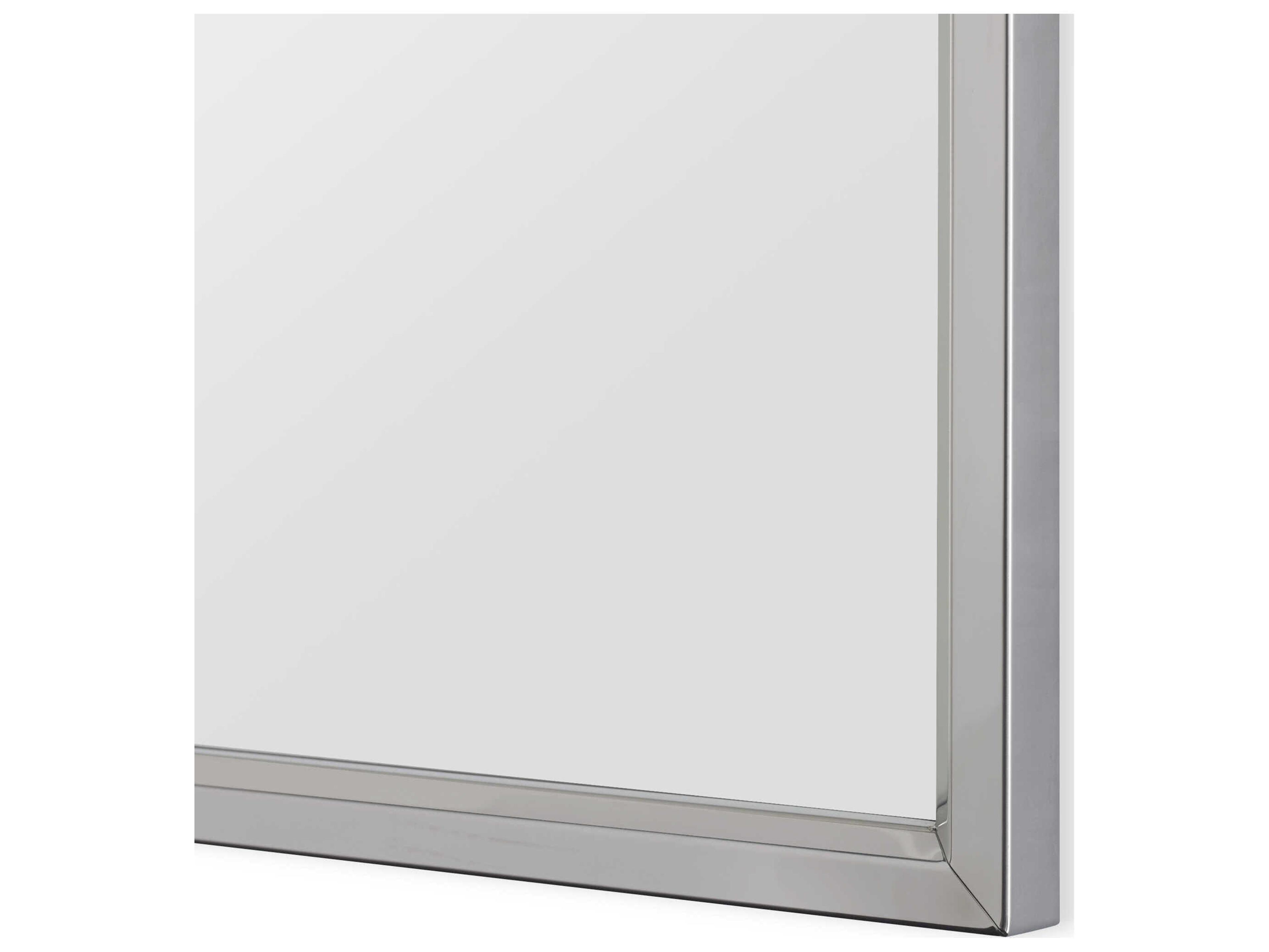 Luxecor Illumination Stainless Steel Rectangular Wall Mirror