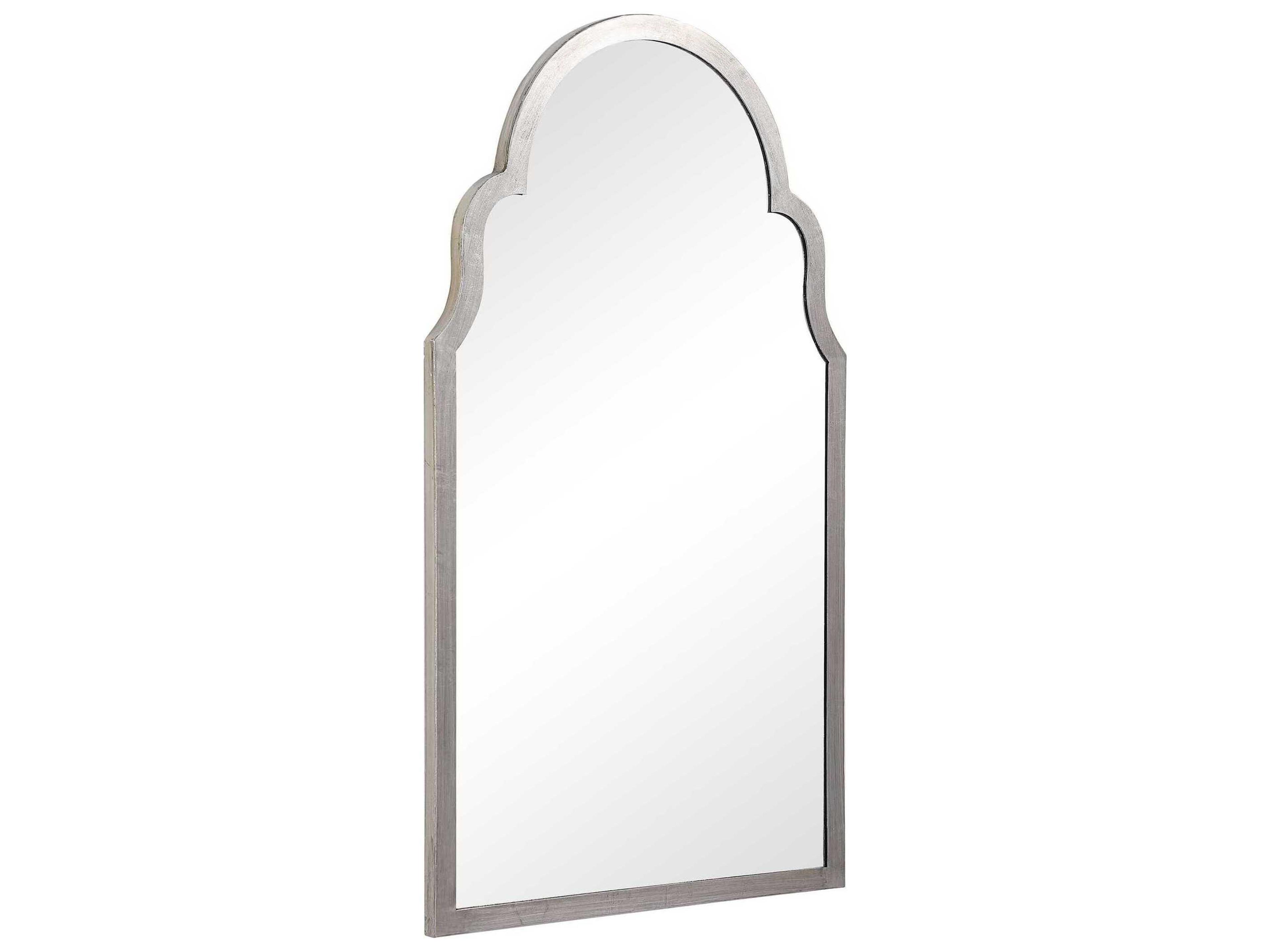 Luxecor Illumination Silver Leaf Wall Mirror