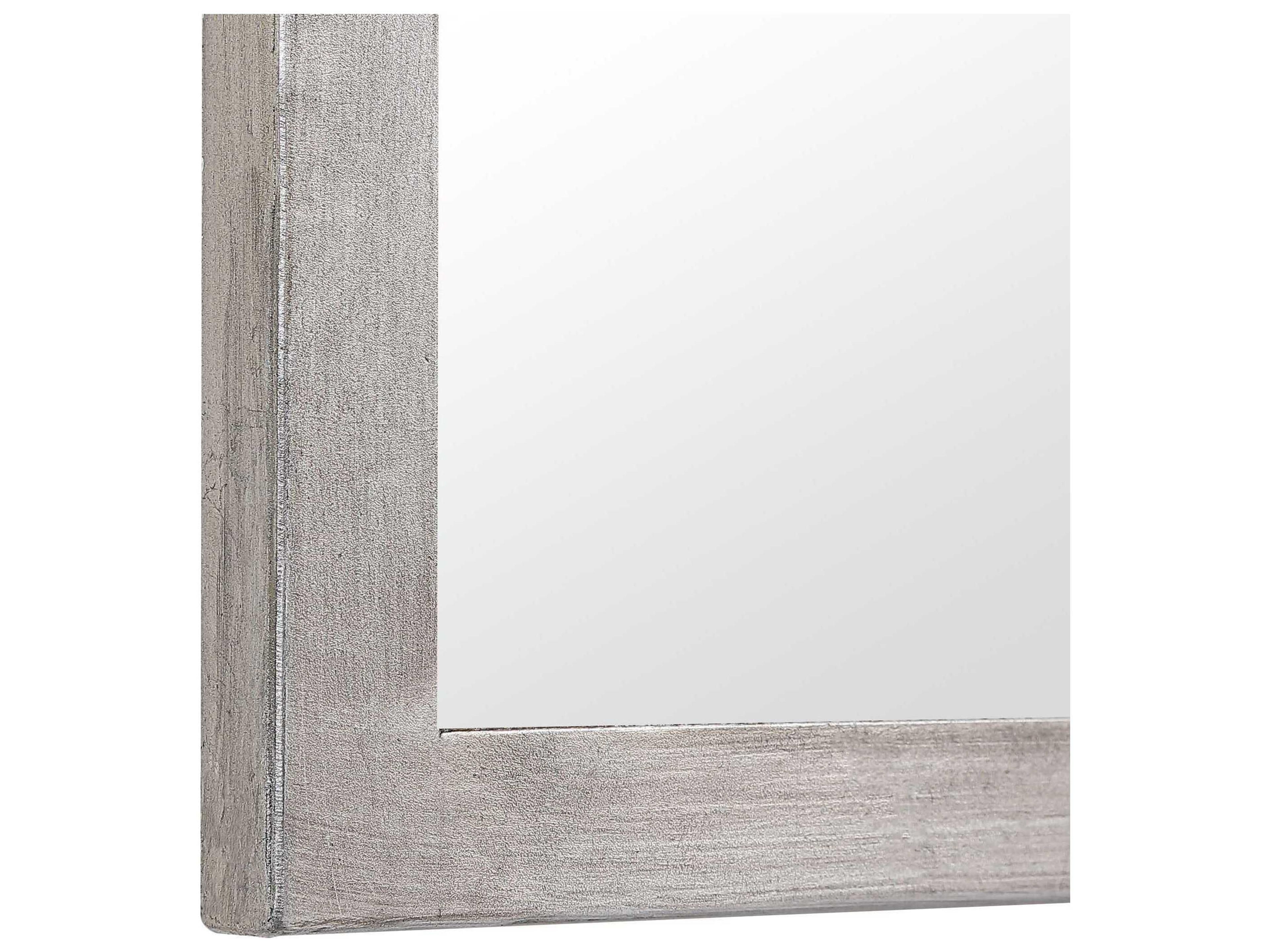 Luxecor Illumination Silver Leaf Wall Mirror