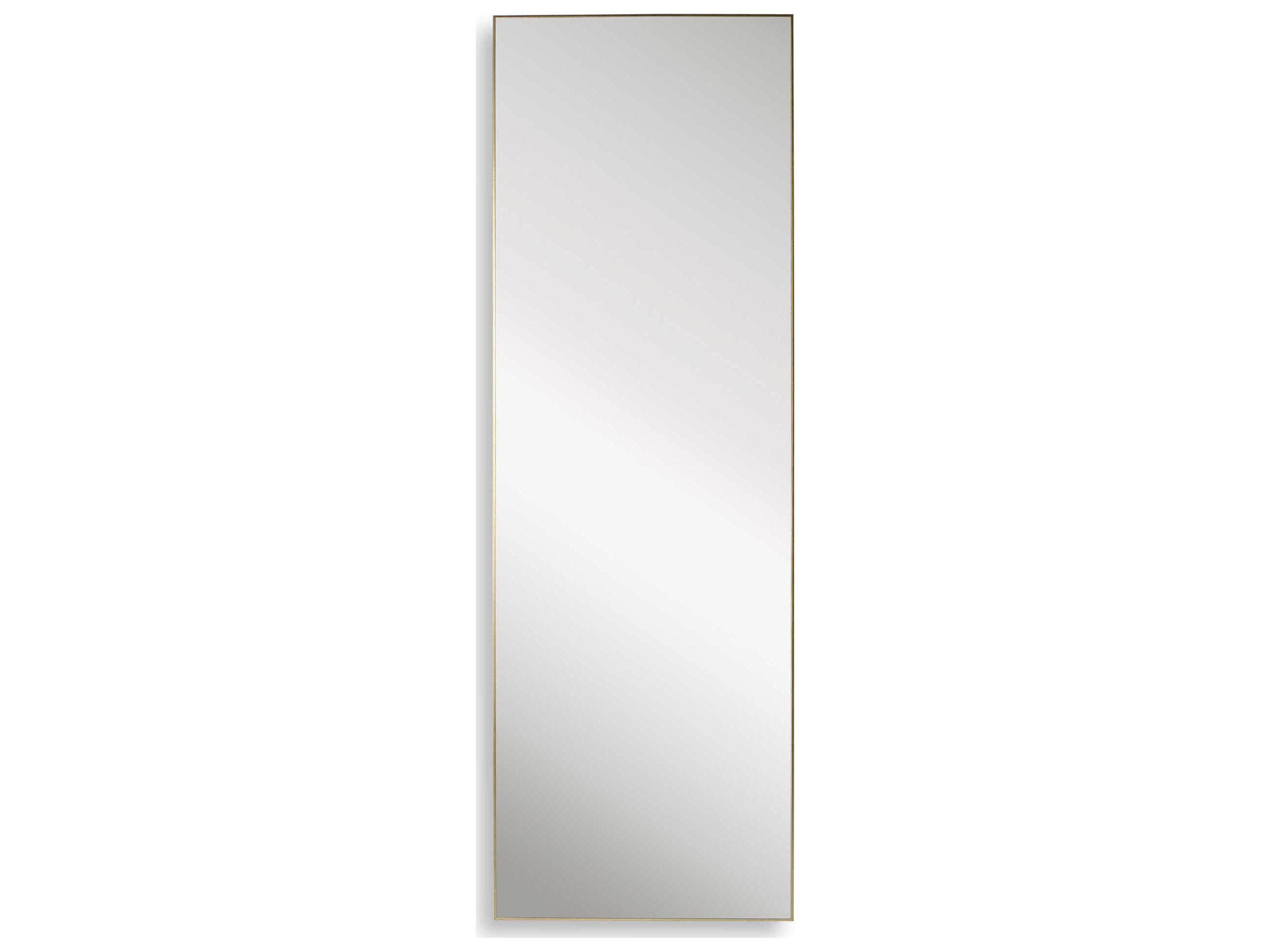 Illumination Gold Rectangular Wall Mirror