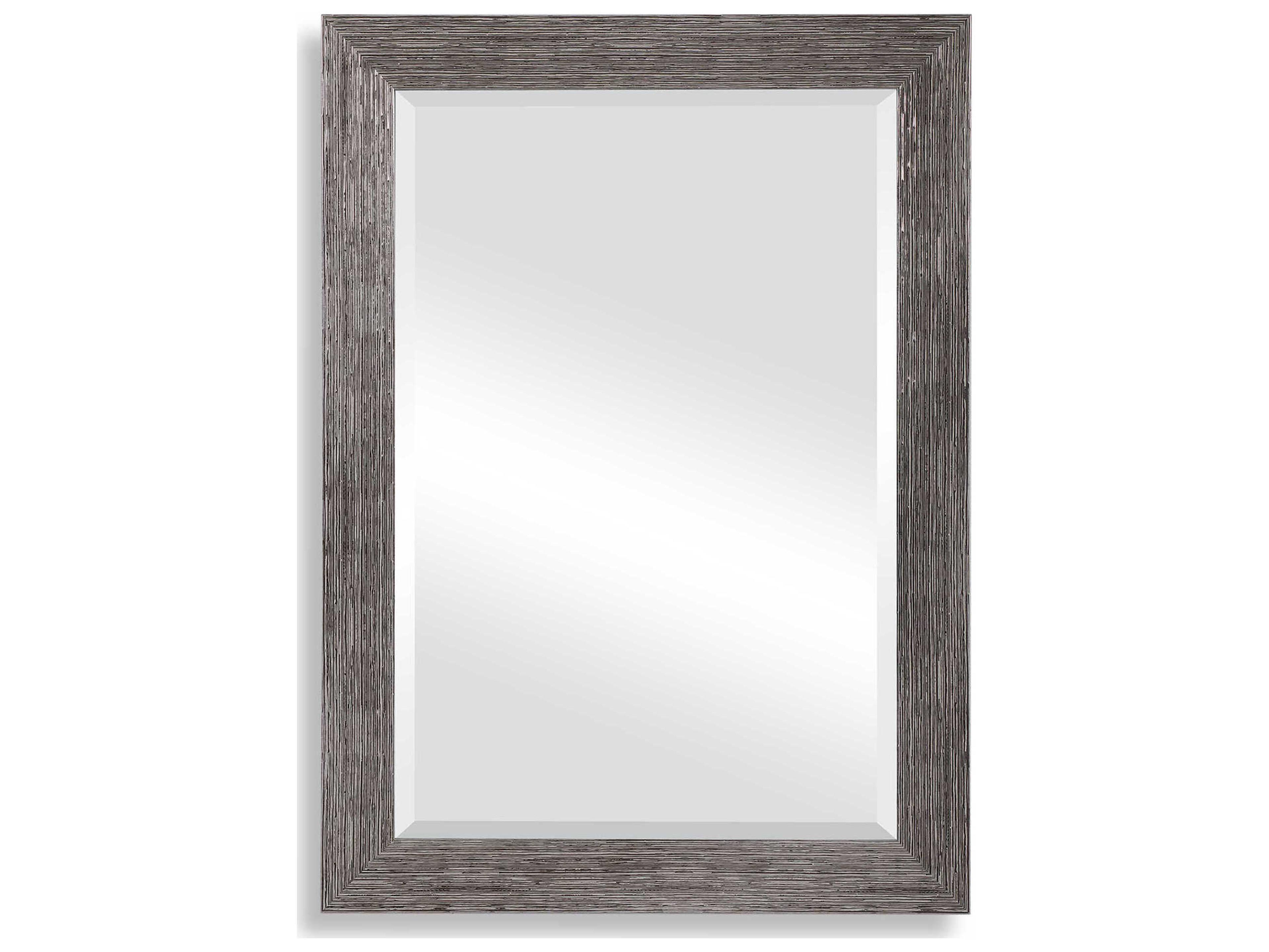 Luxecor Illumination Silver Rectangular Wall Mirror