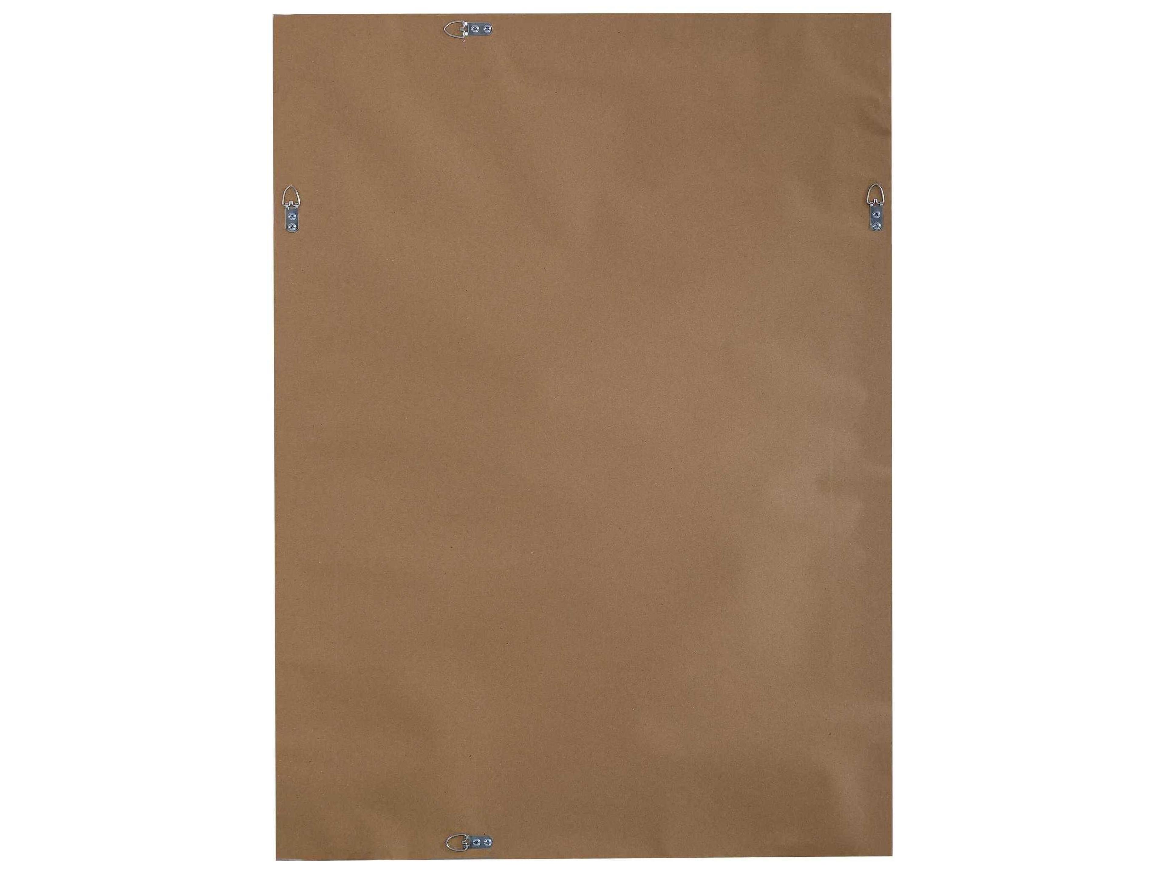 Luxecor Illumination Silver Rectangular Wall Mirror