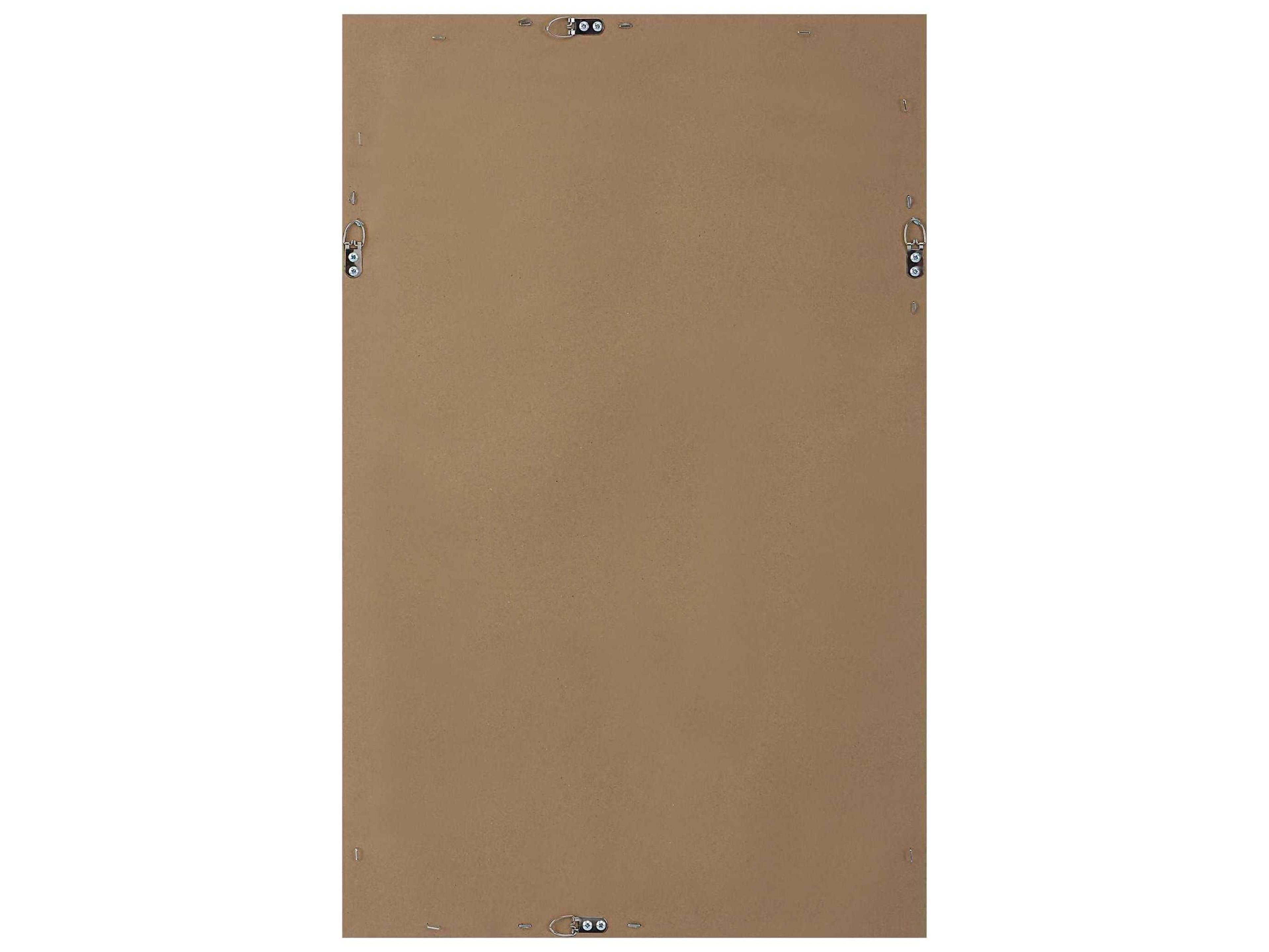 Luxecor Illumination Gold Rectangular Wall Mirror