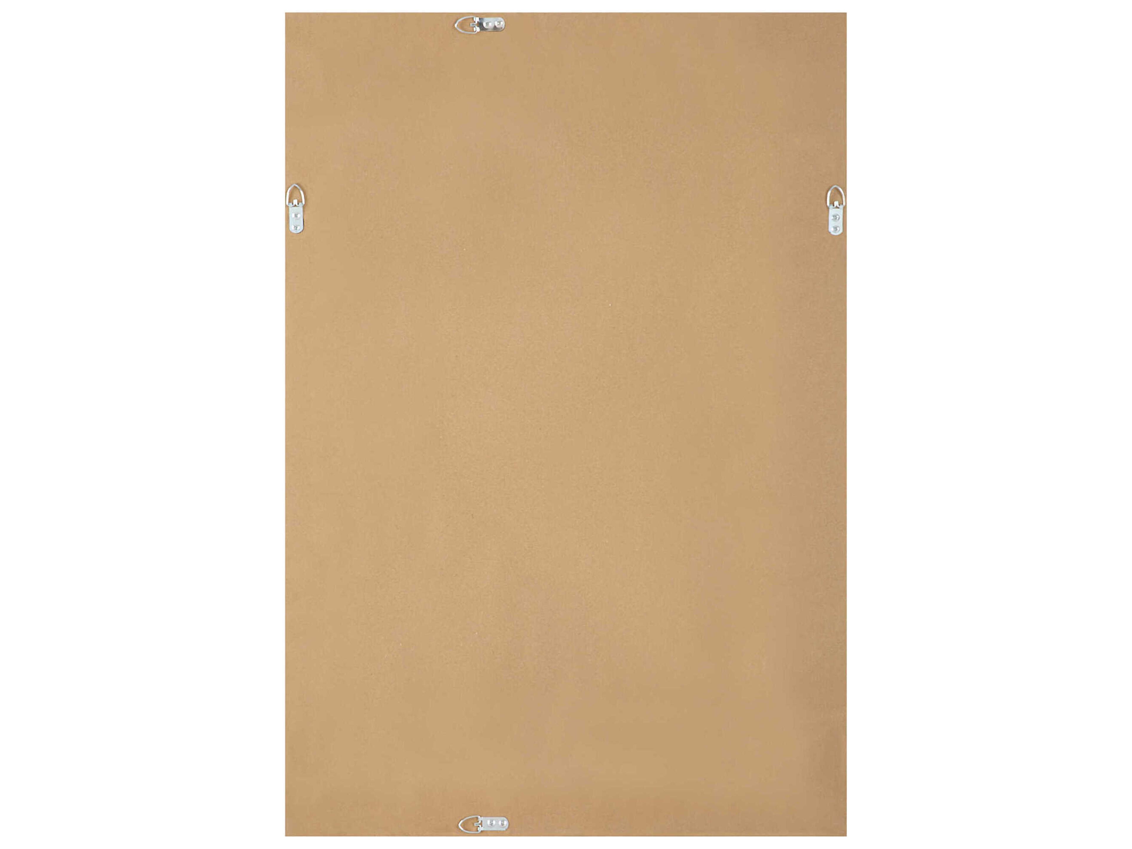 Luxecor Illumination Nickel Rectangular Wall Mirror