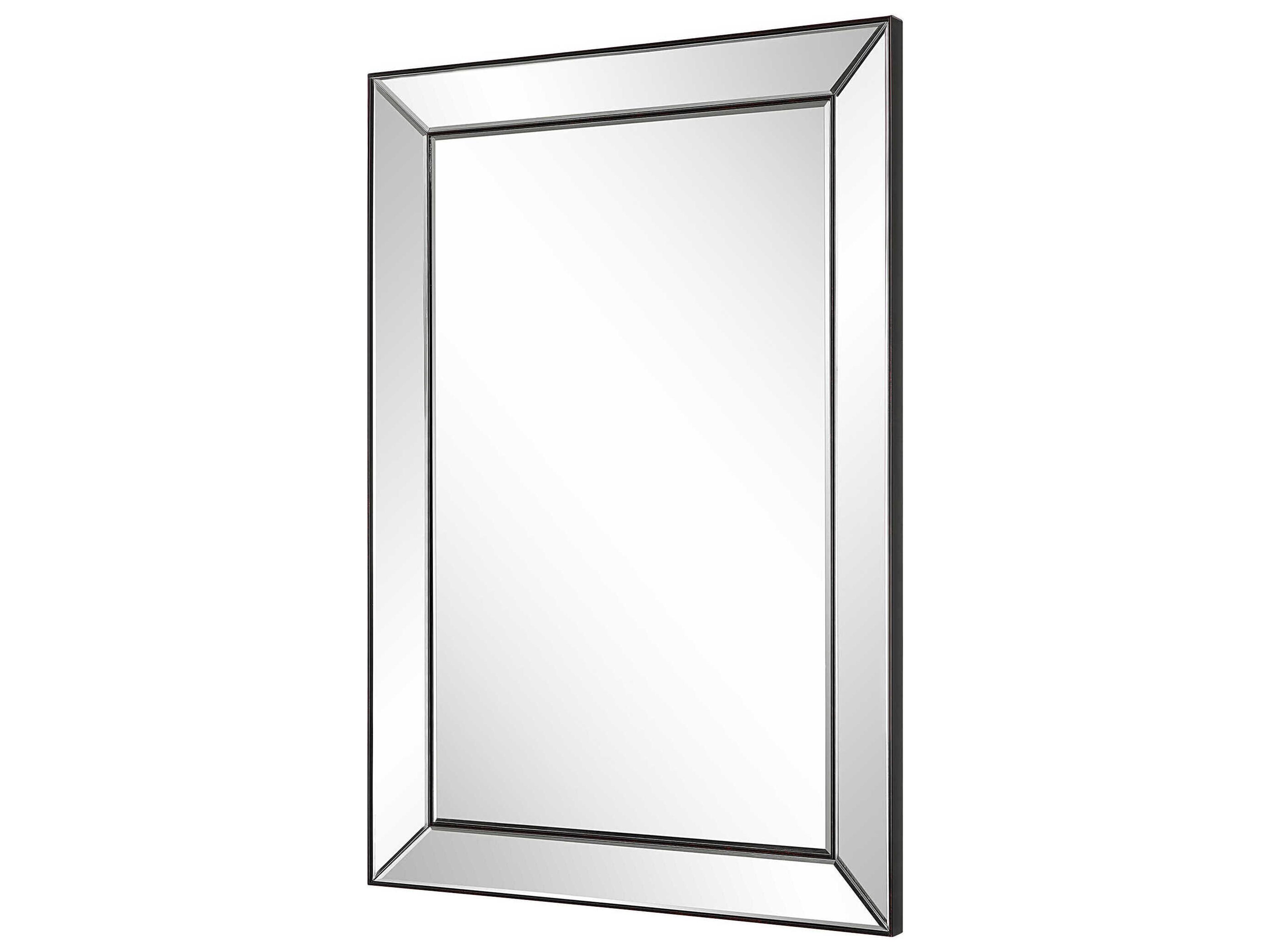 Luxecor Illumination Dark Bronze Rectangular Wall Mirror