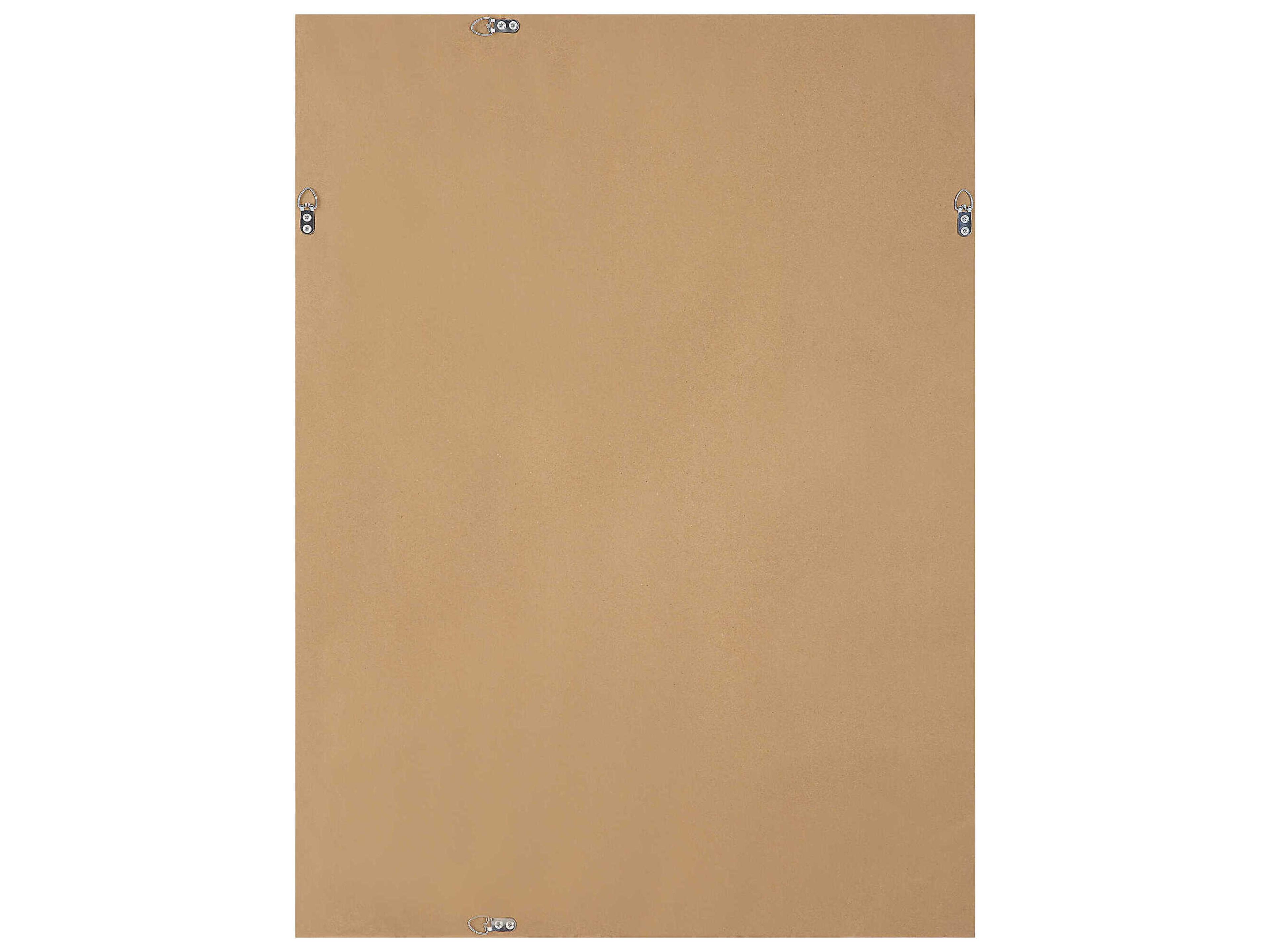 Luxecor Illumination Dark Brown Rectangular Wall Mirror