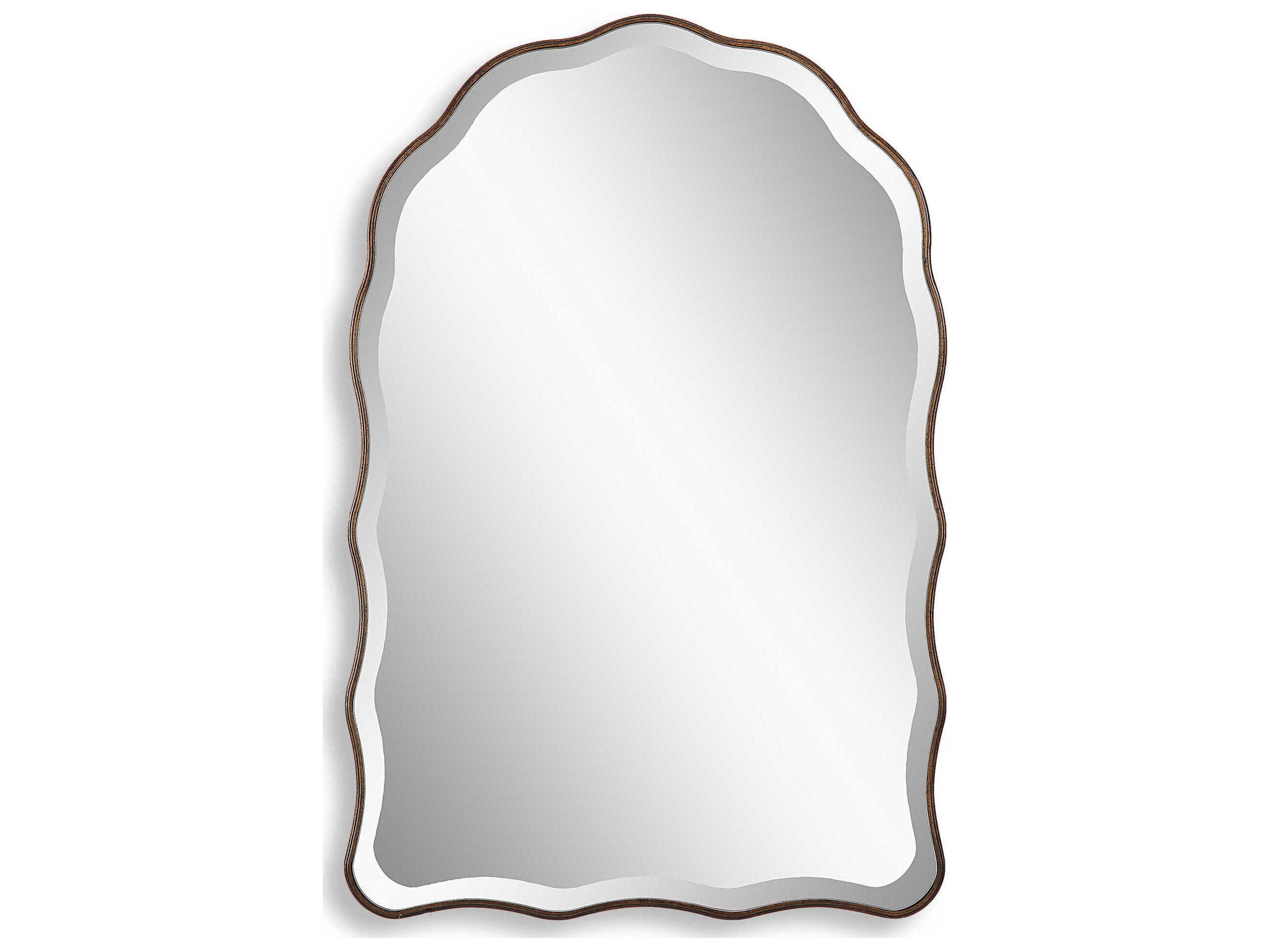 Illumination Antique Bronze Gold Wall Mirror