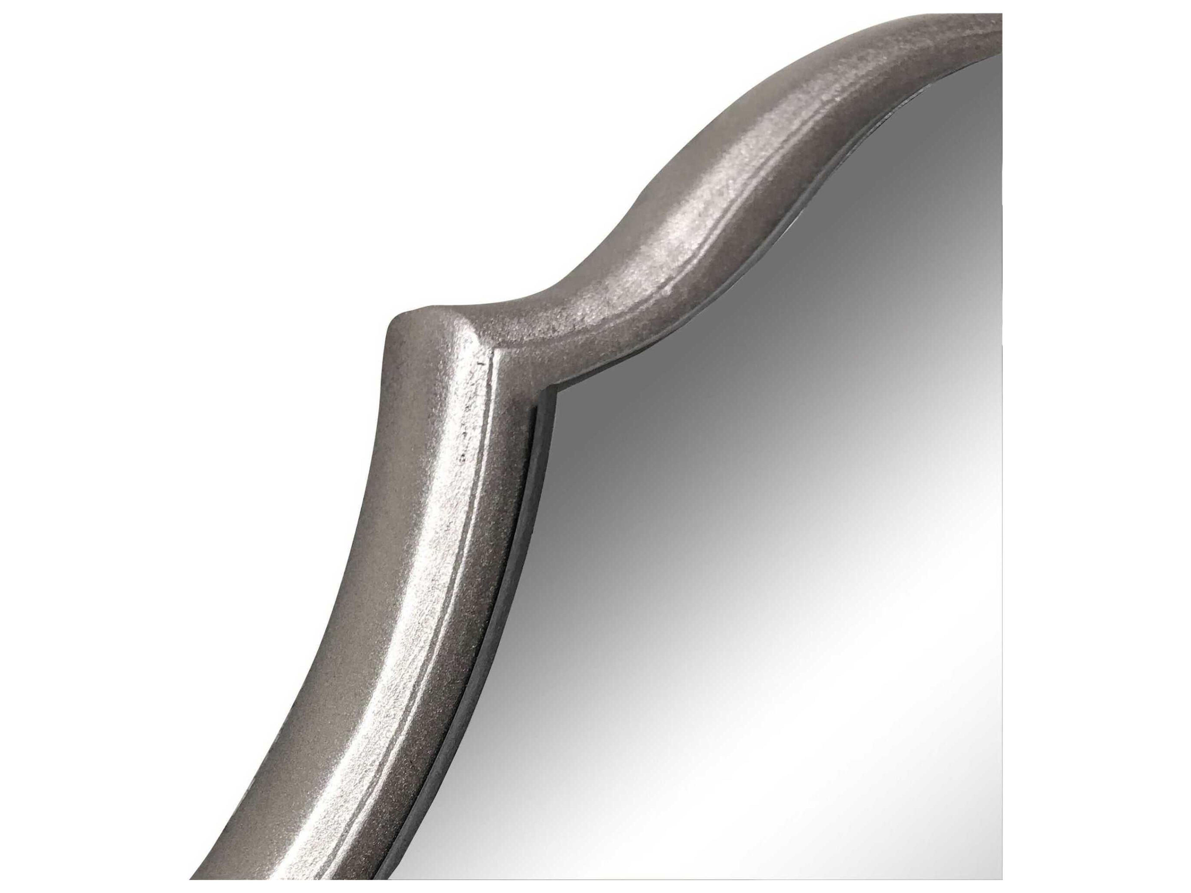 Luxecor Illumination Burnished Silver Oval Wall Mirror