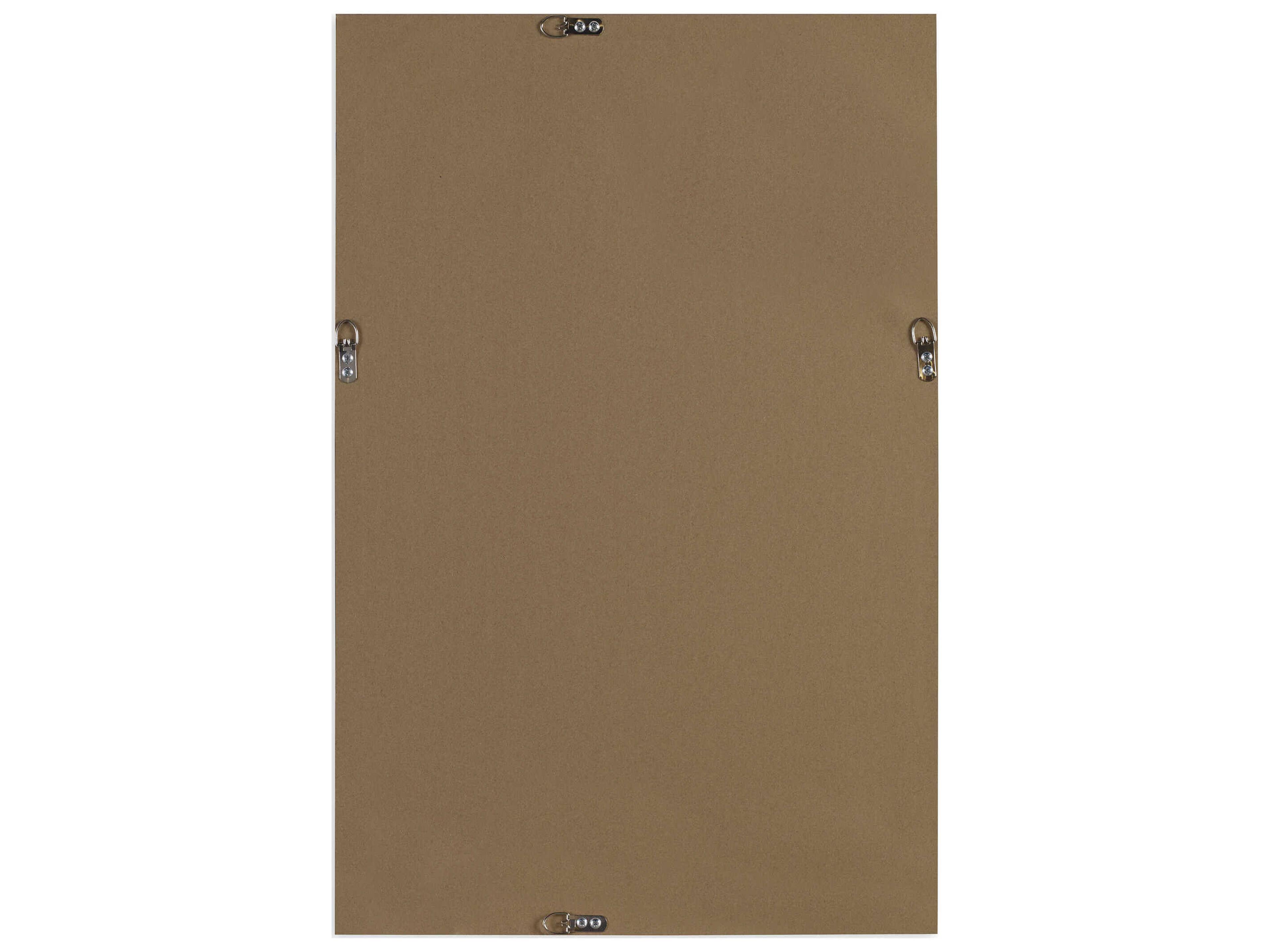 Luxecor Illumination Warm Silver Rectangular Wall Mirror