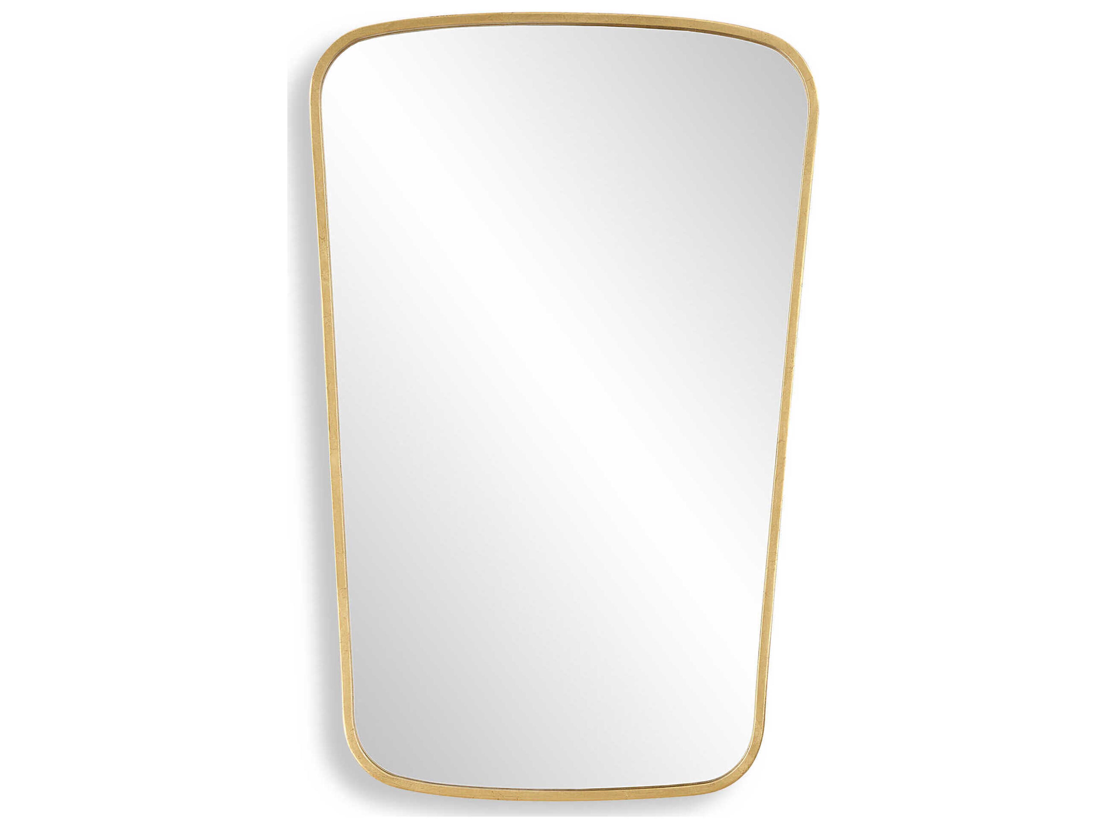 Luxecor Illumination Gold Leaf Wall Mirror