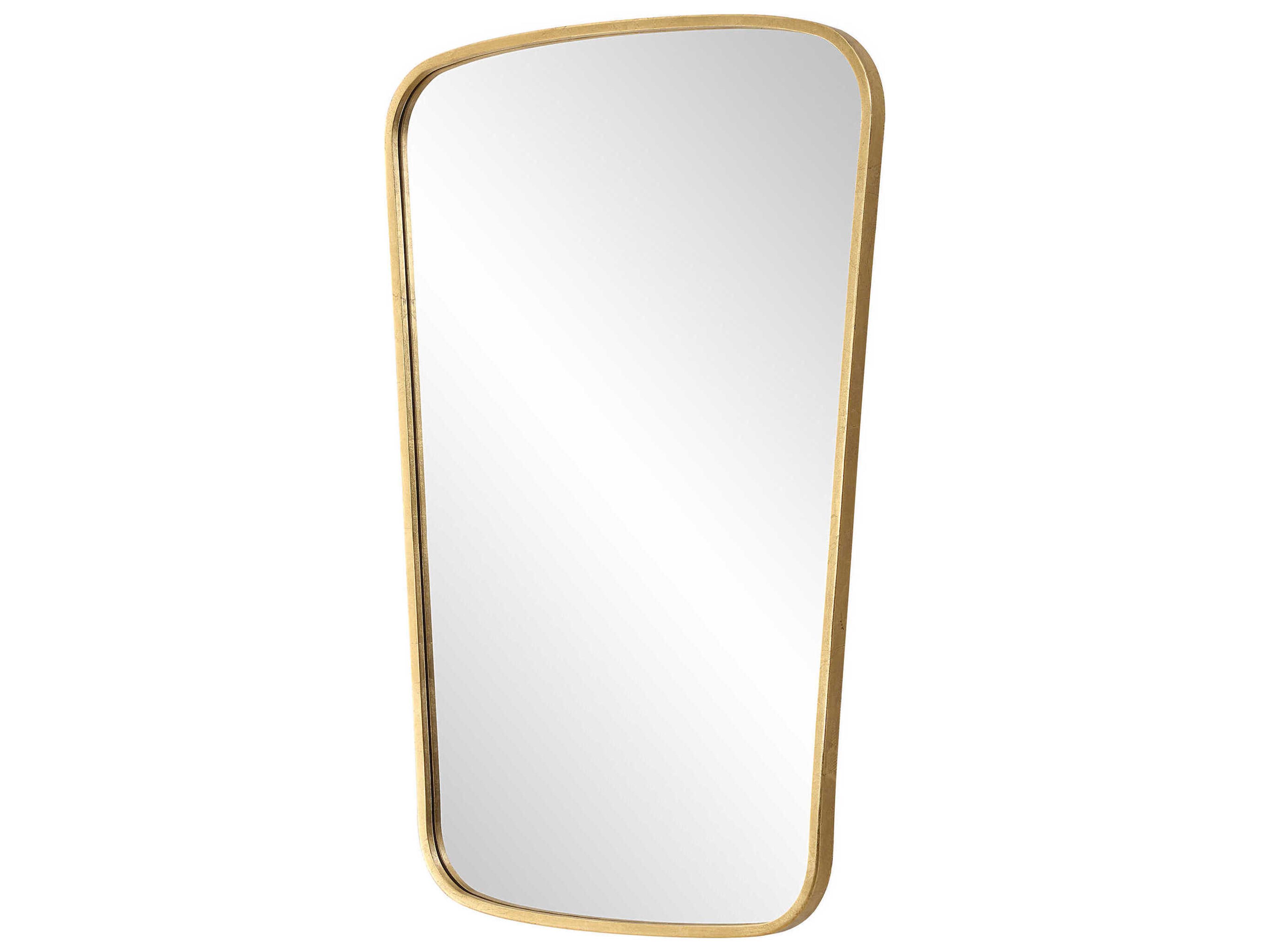 Luxecor Illumination Gold Leaf Wall Mirror