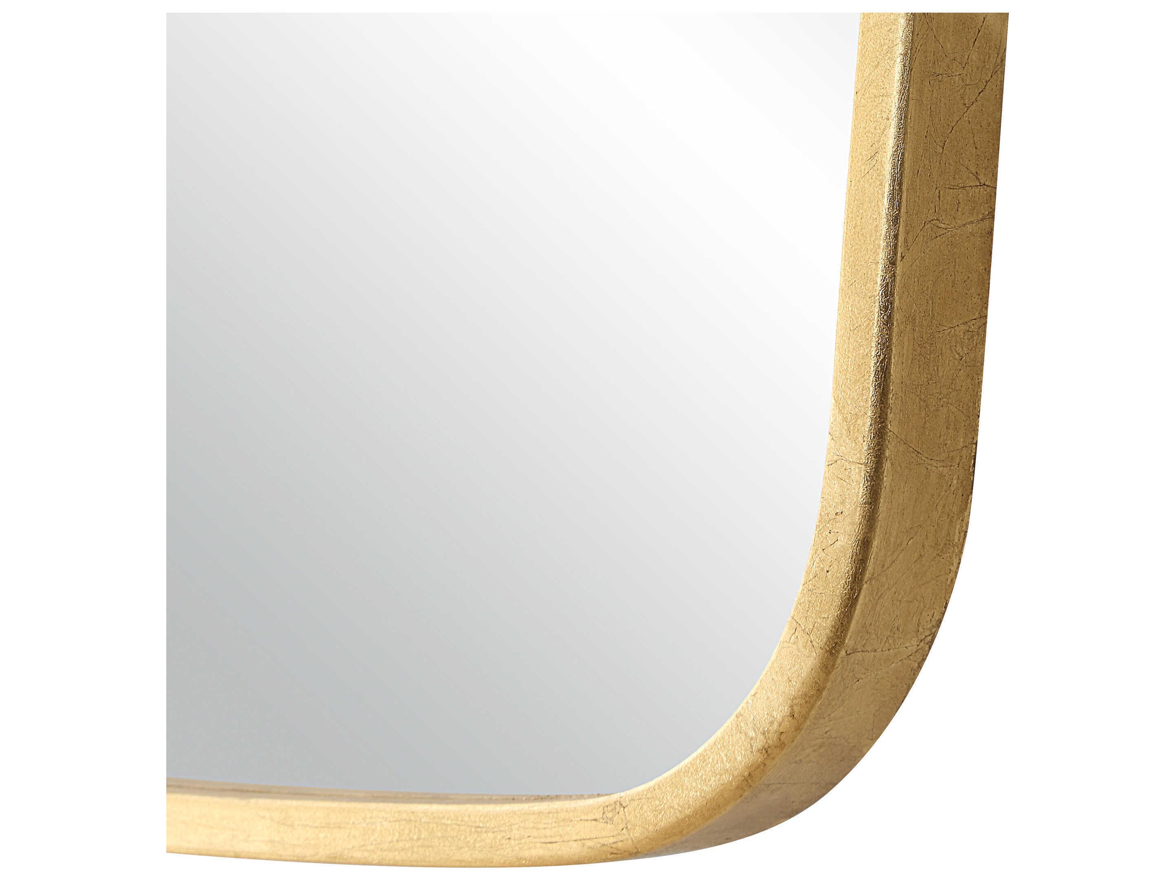 Luxecor Illumination Gold Leaf Wall Mirror