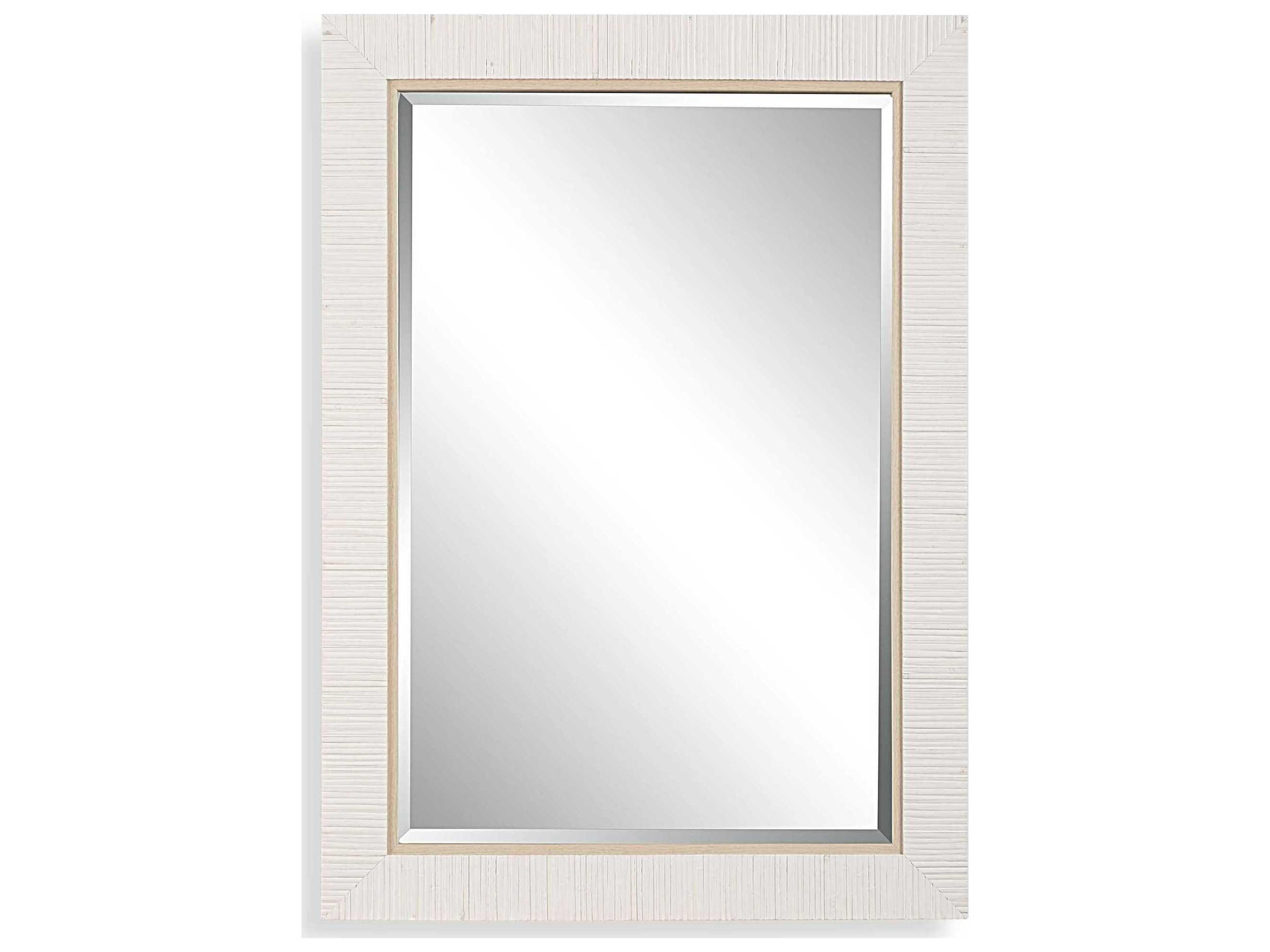 Luxecor Illumination Whitewash Rectangular Wall Mirror