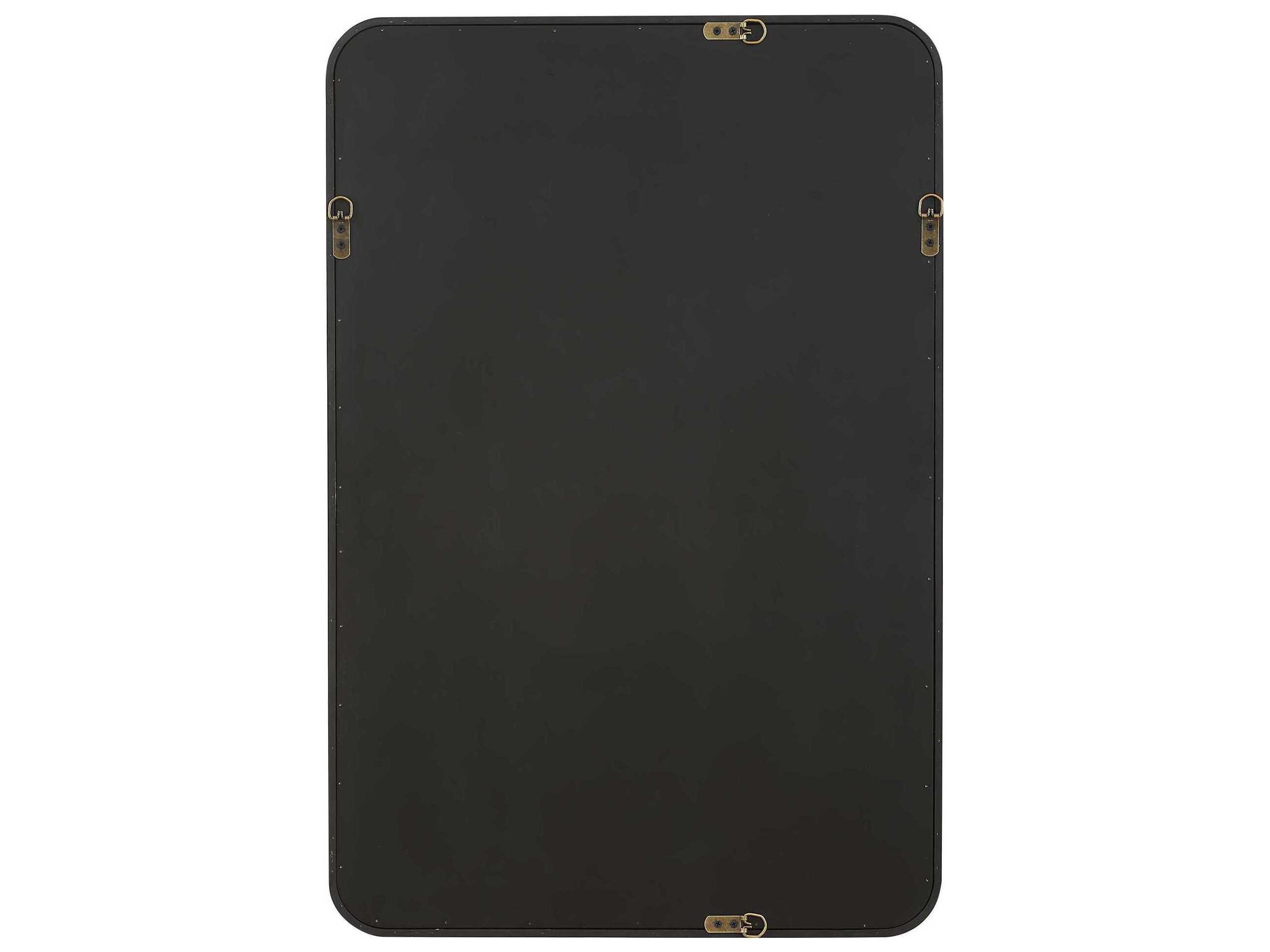 Luxecor Illumination Gold Leaf Rectangular Wall Mirror