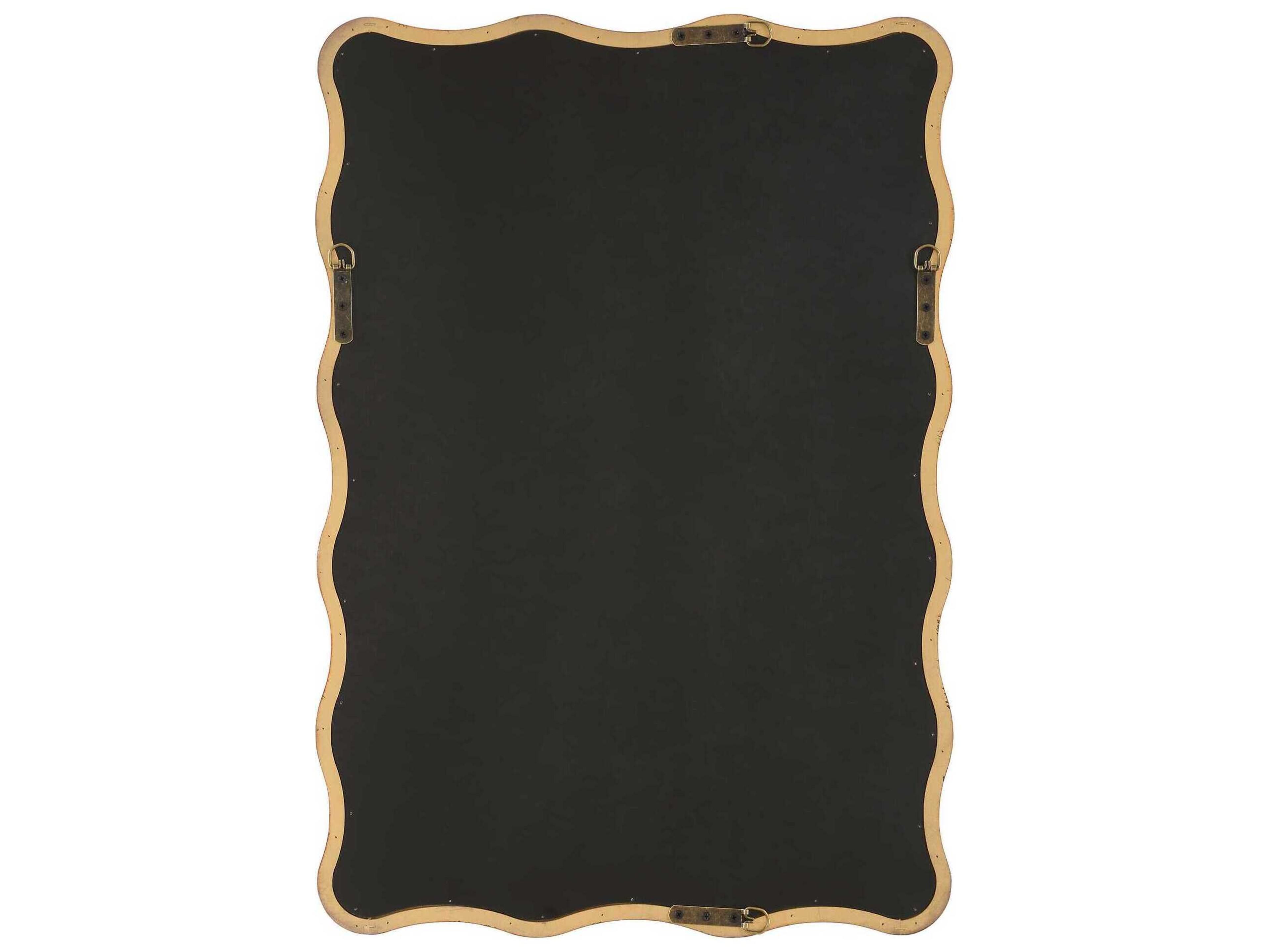 Luxecor Illumination Antique Bronze Gold Rectangular Wall Mirror