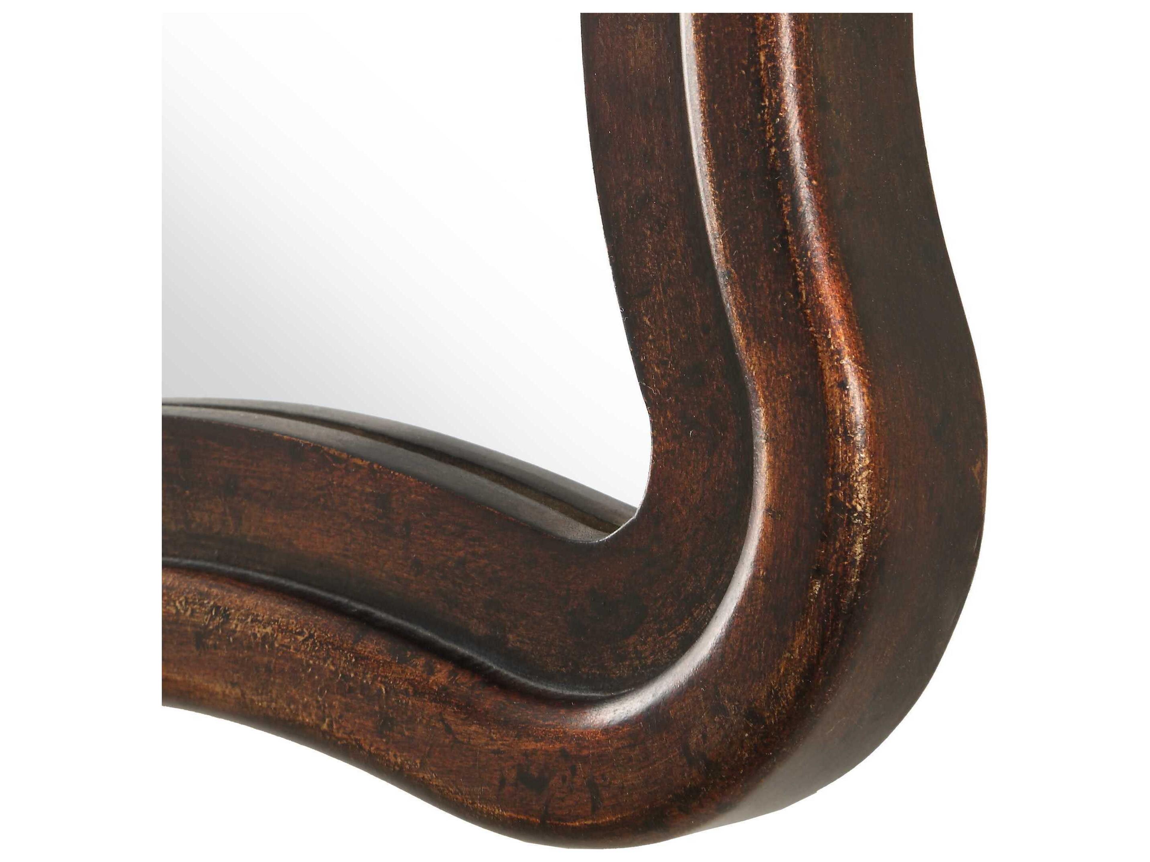 Luxecor Illumination Antique Bronze Gold Rectangular Wall Mirror