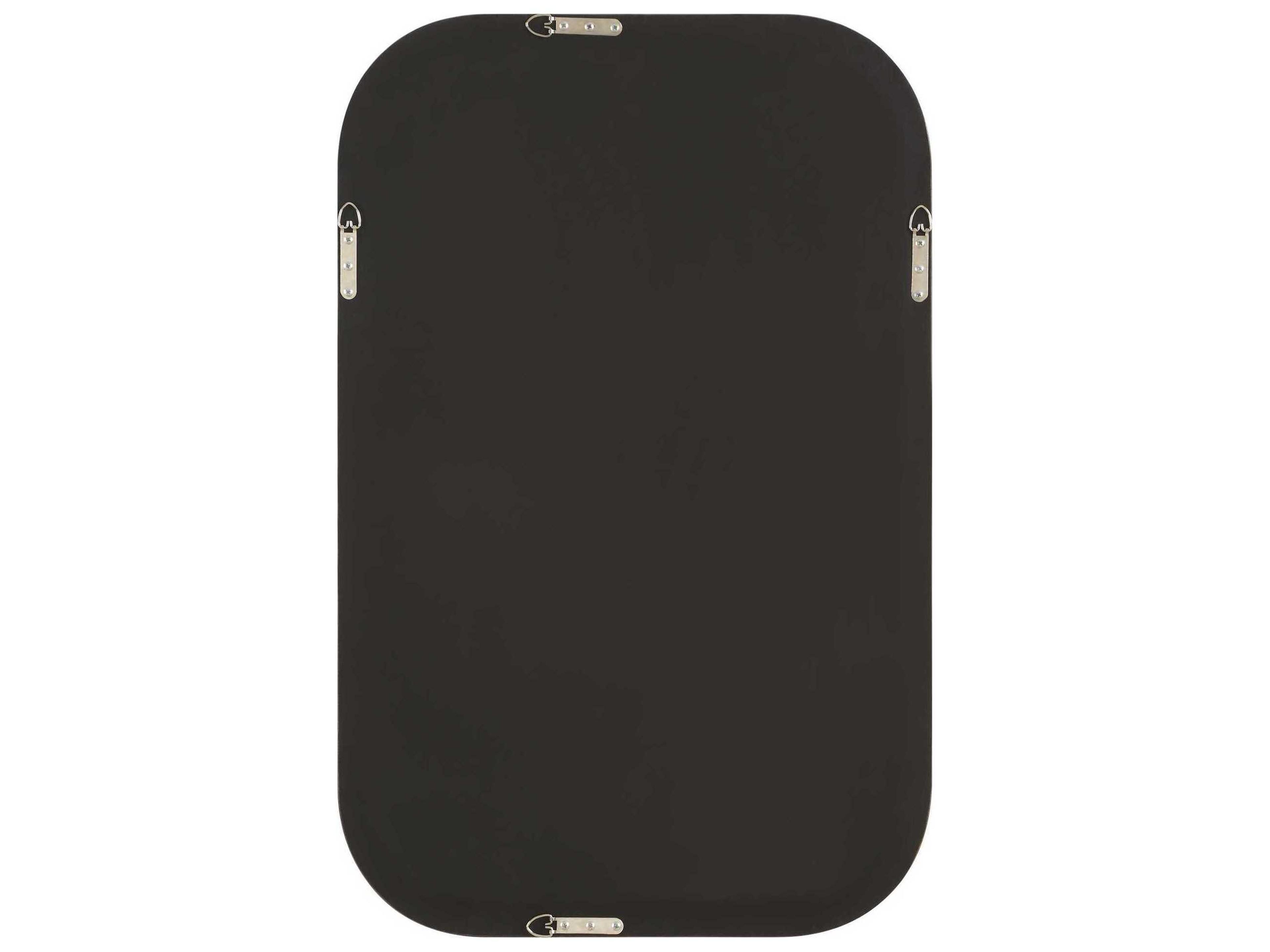 Luxecor Illumination Dark Brown Rectangular Wall Mirror