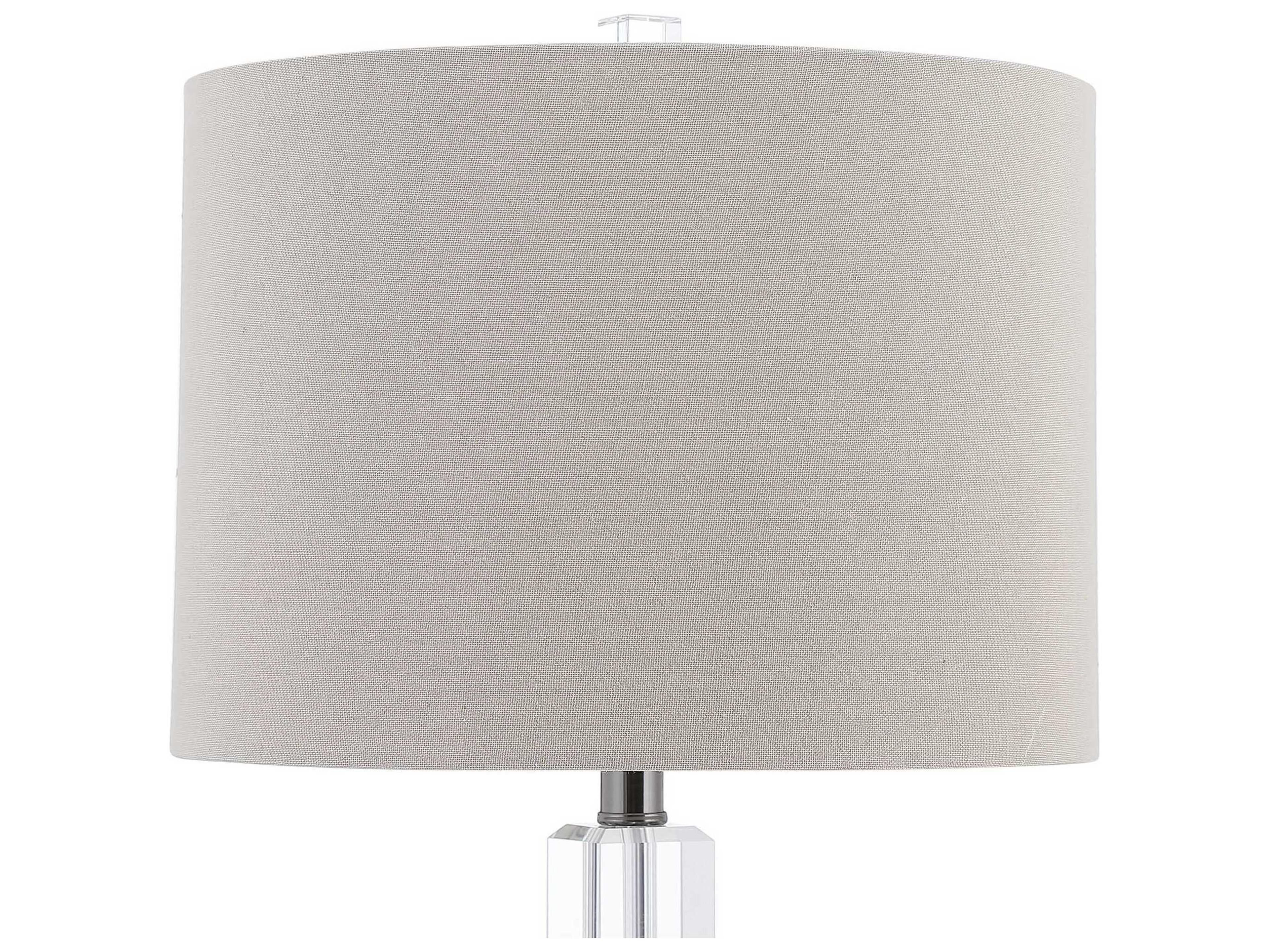 Luxecor Illumination Dark Antique Nickel Round Hardback Buffet Lamp