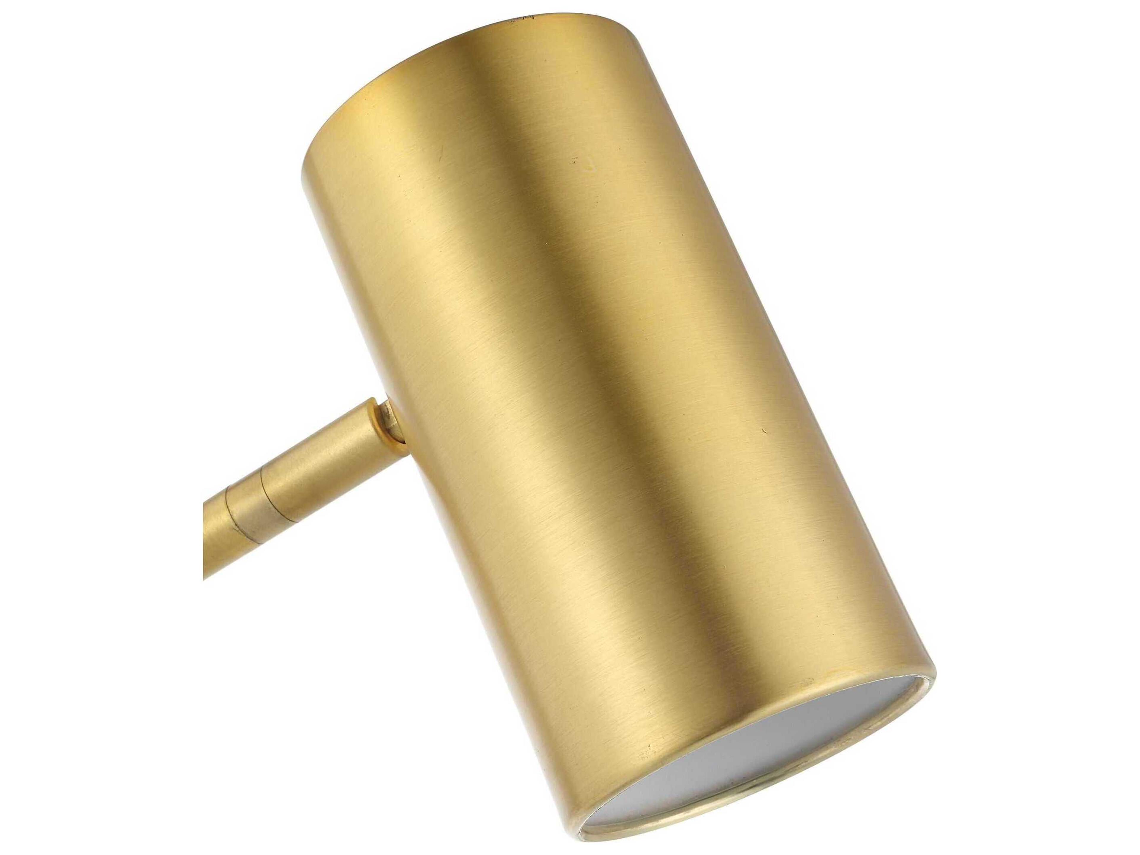 Luxecor Illumination Brushed Gold Desk Lamp