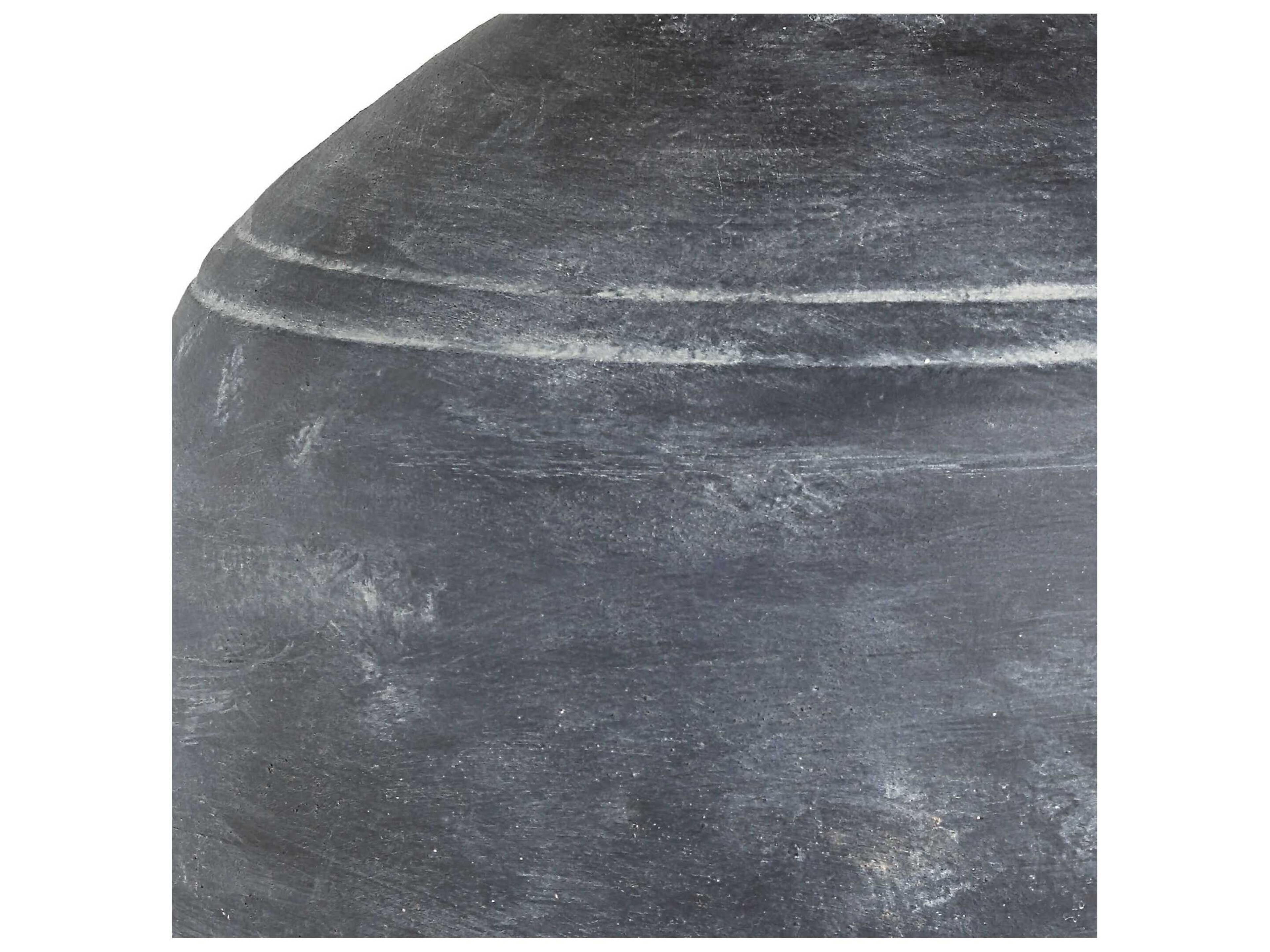 Luxecor Illumination Weathered Black Brushed Nickel Round Hardback Shade Table Lamp