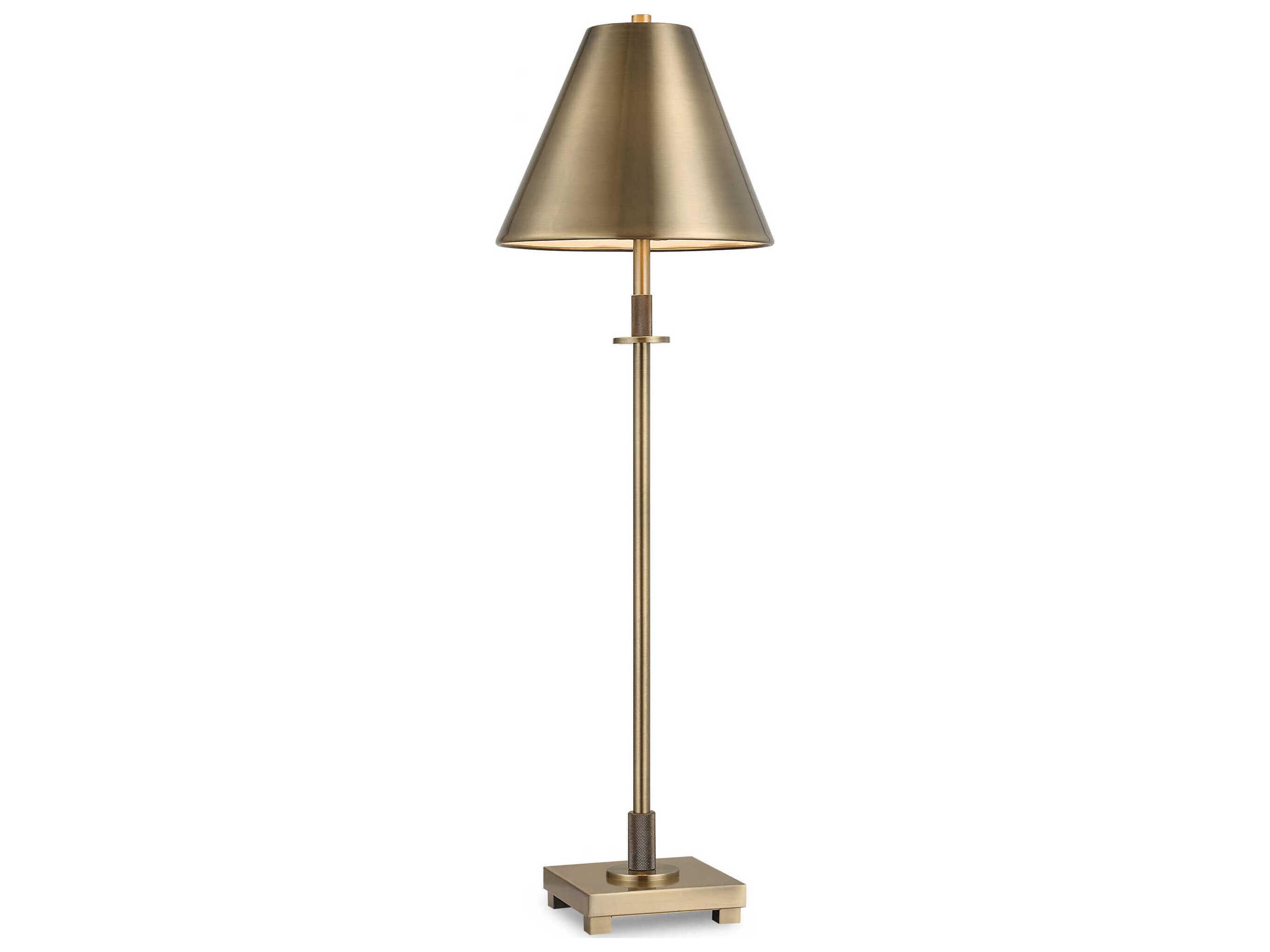 Luxecor Illumination Antique Brass Buffet Lamp