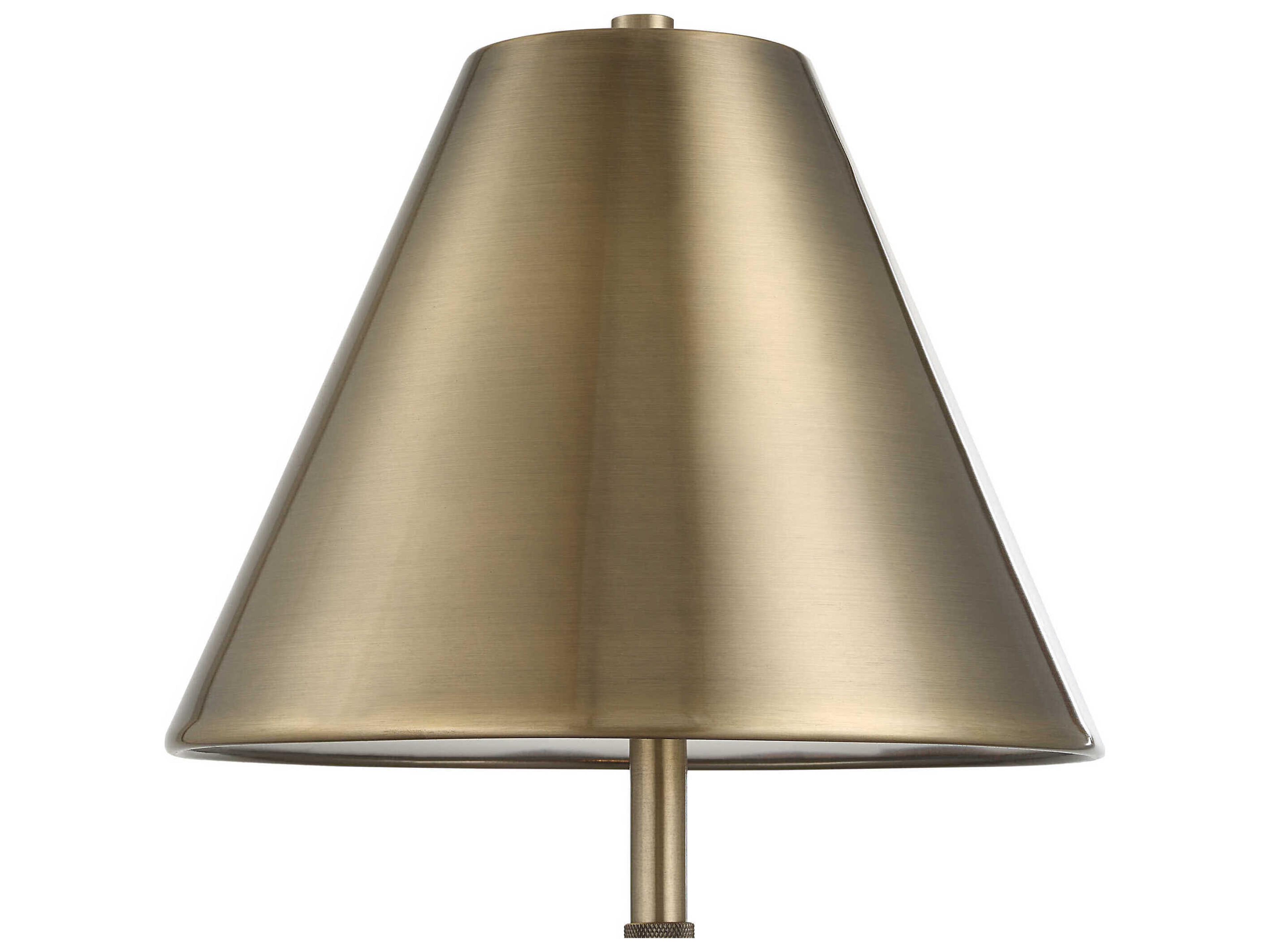 Luxecor Illumination Antique Brass Buffet Lamp