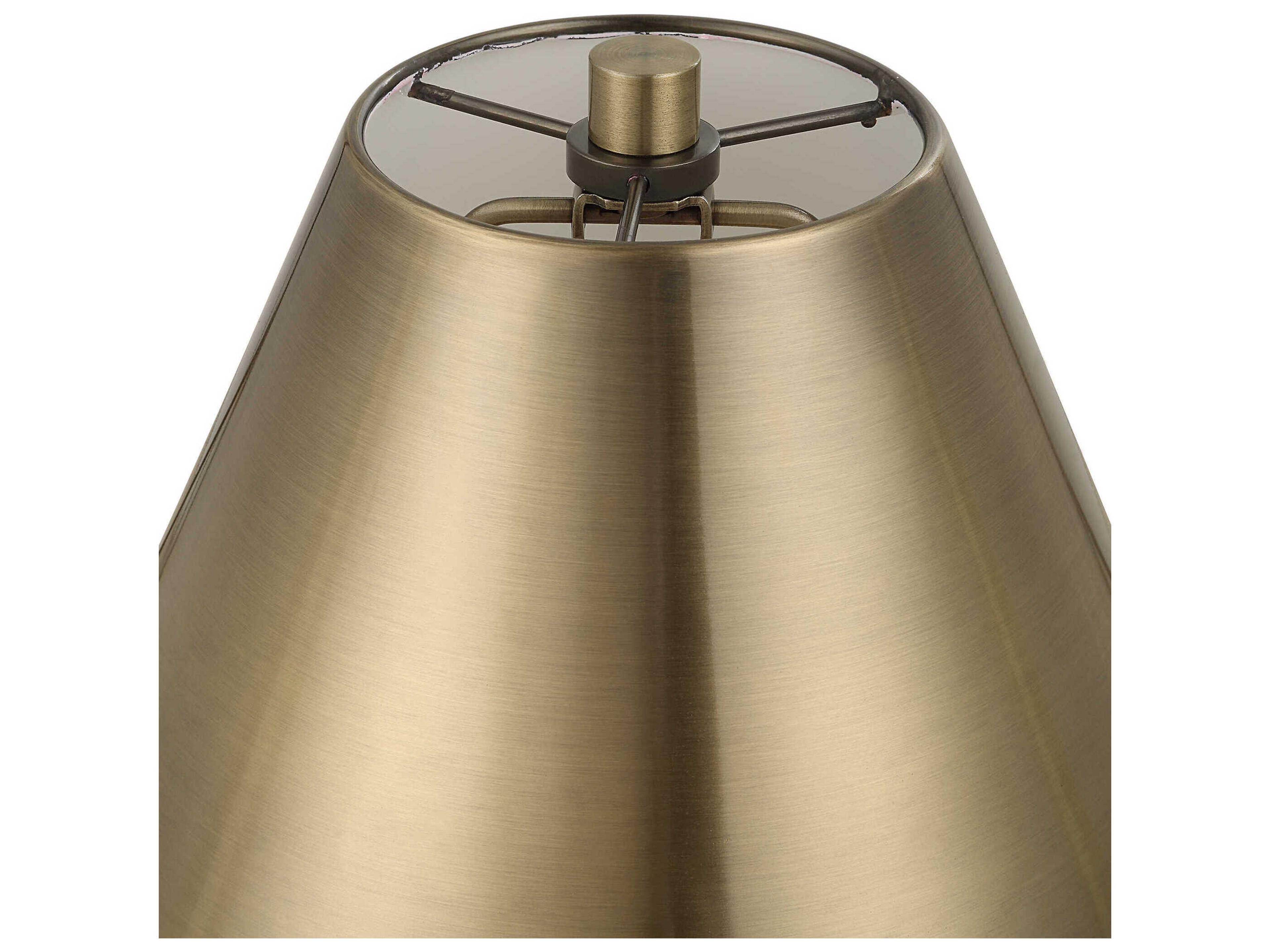 Luxecor Illumination Antique Brass Buffet Lamp