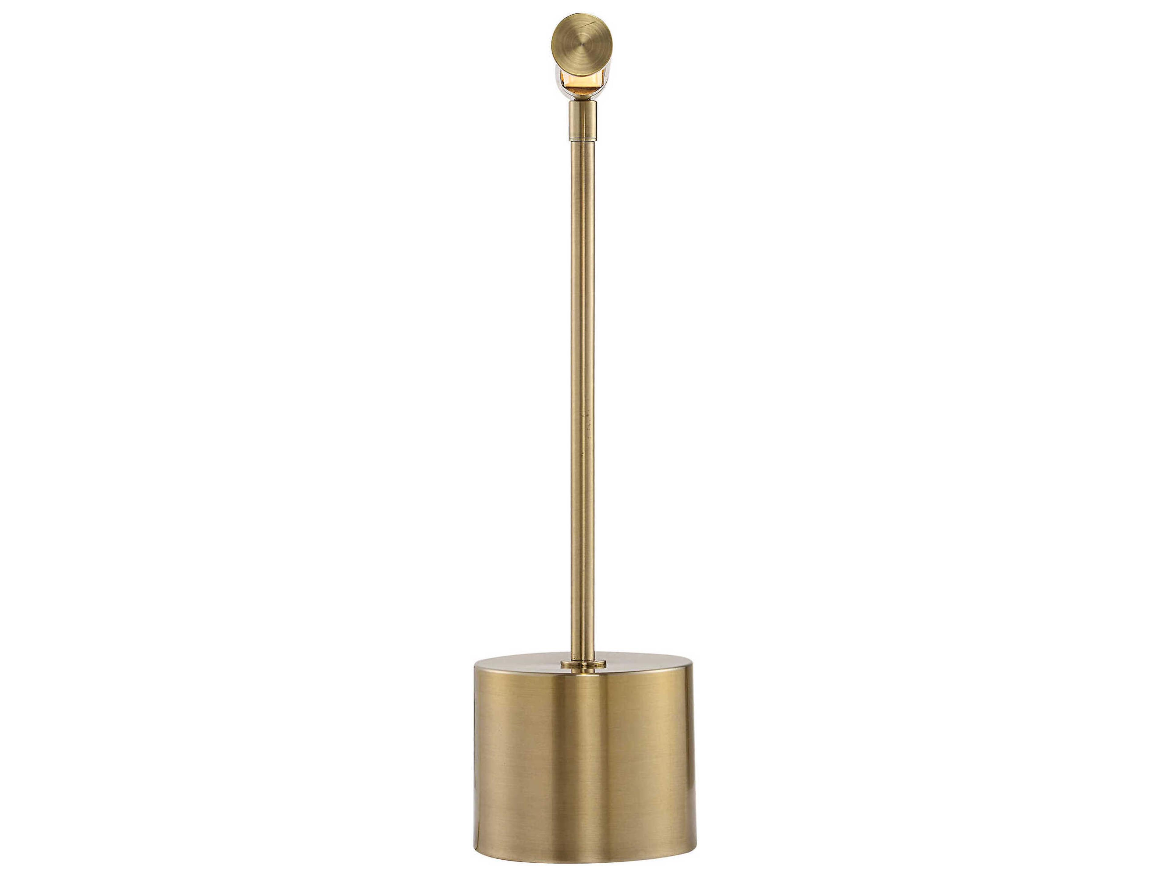 Luxecor Illumination Antique Brass Desk Lamp
