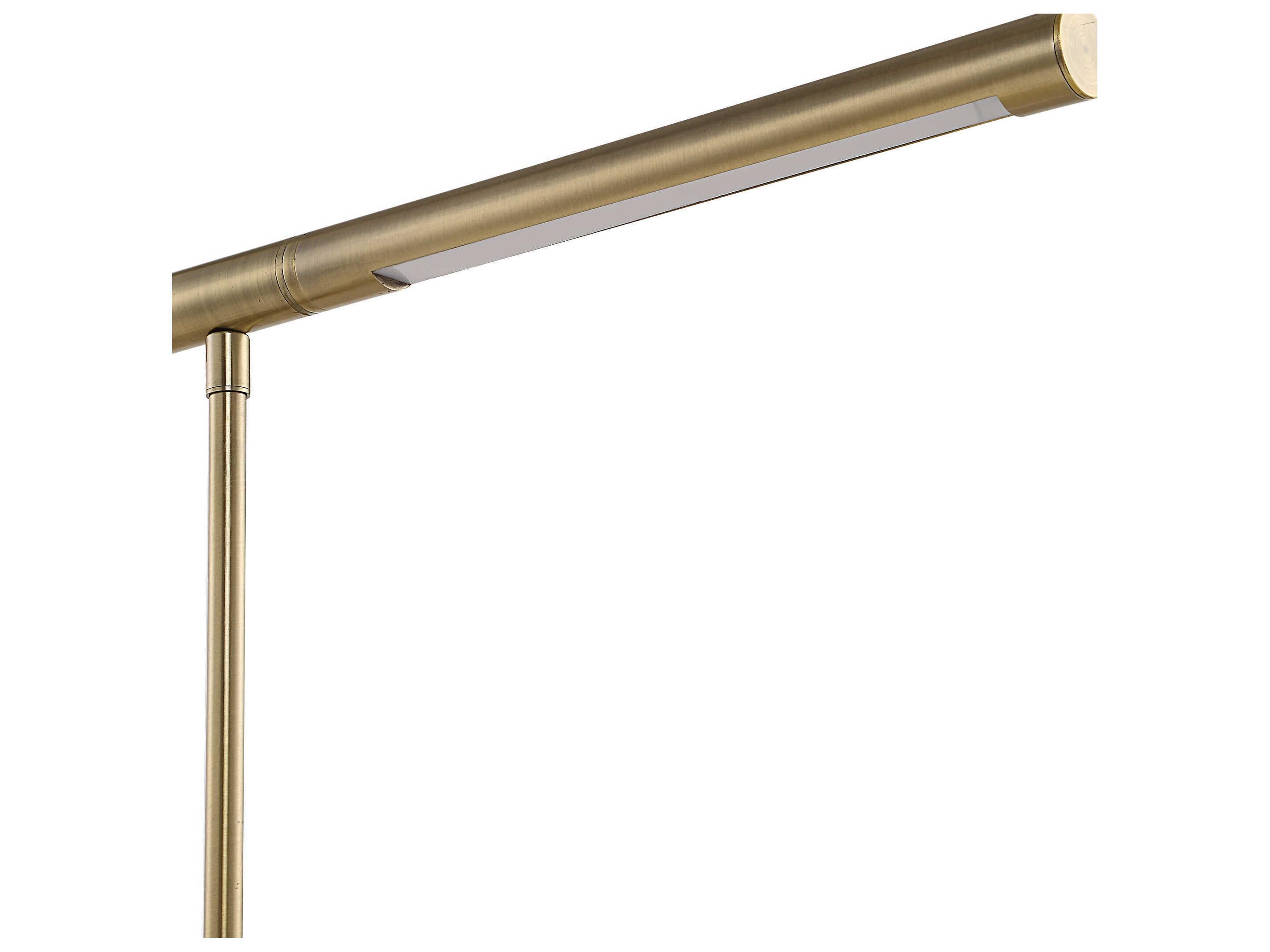 Luxecor Illumination Antique Brass Desk Lamp