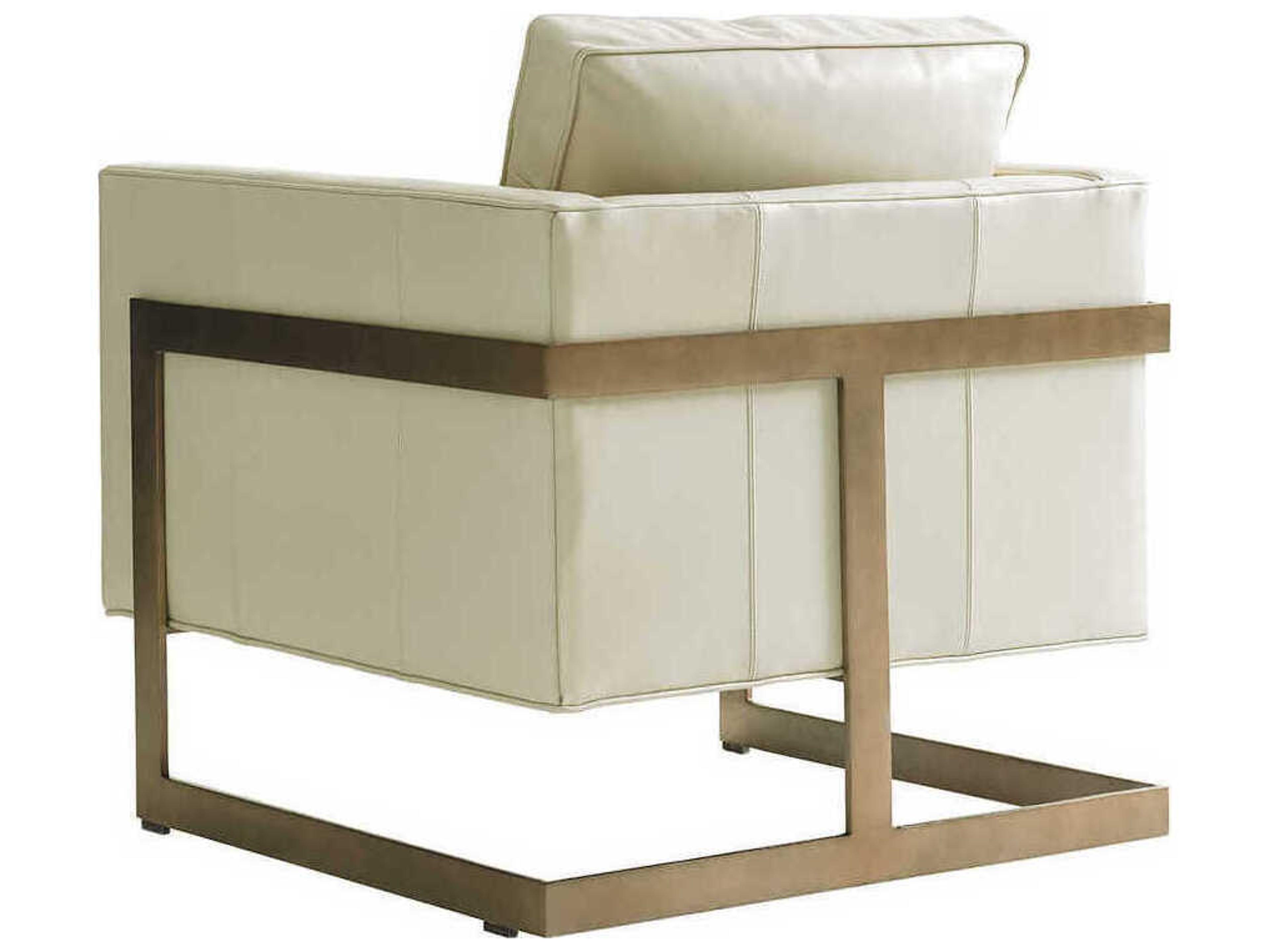 Lexington Winthrop Beige Leather Accent Chair