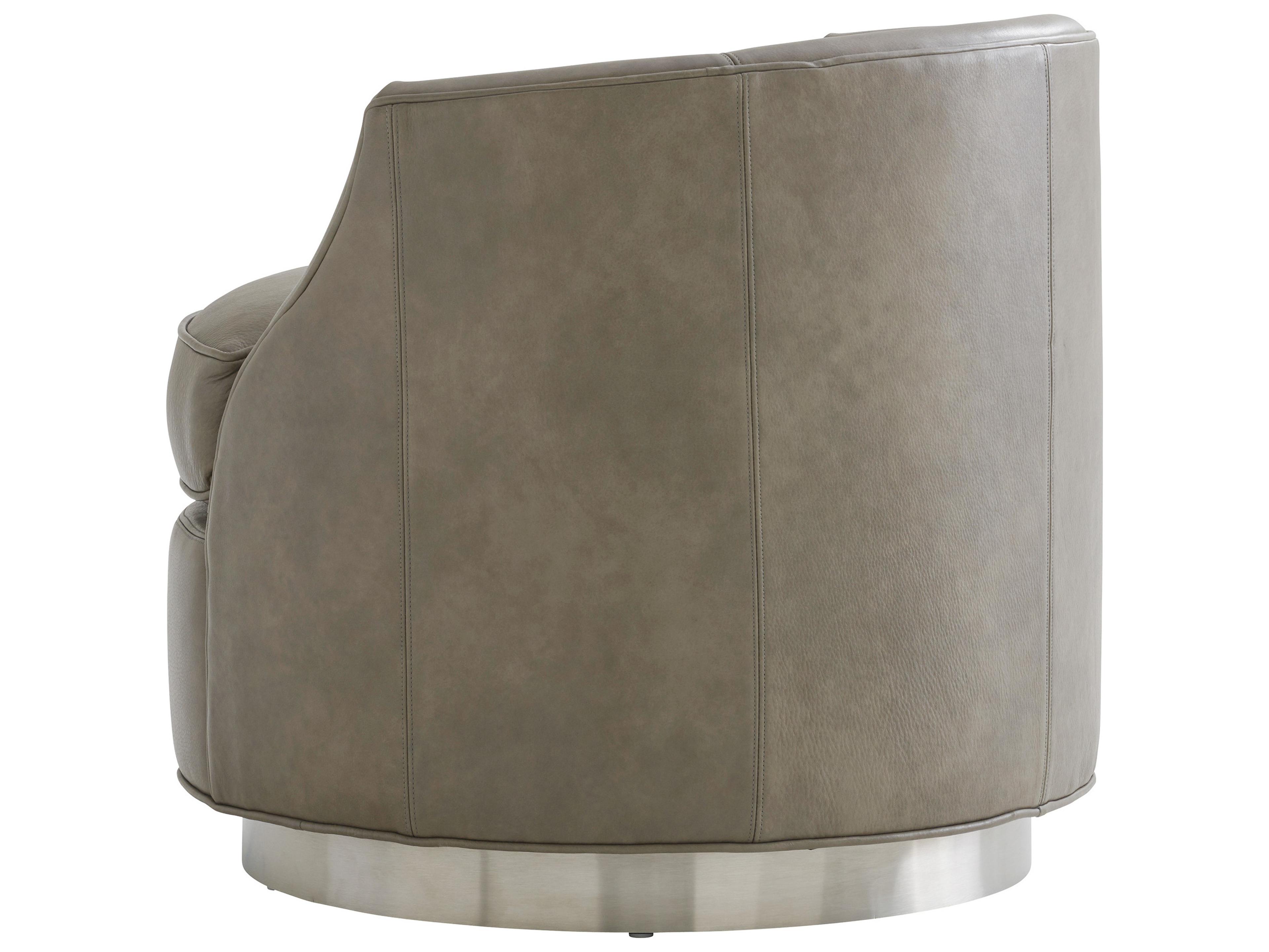 Lexington Avondale Piper Leather Swivel Chair