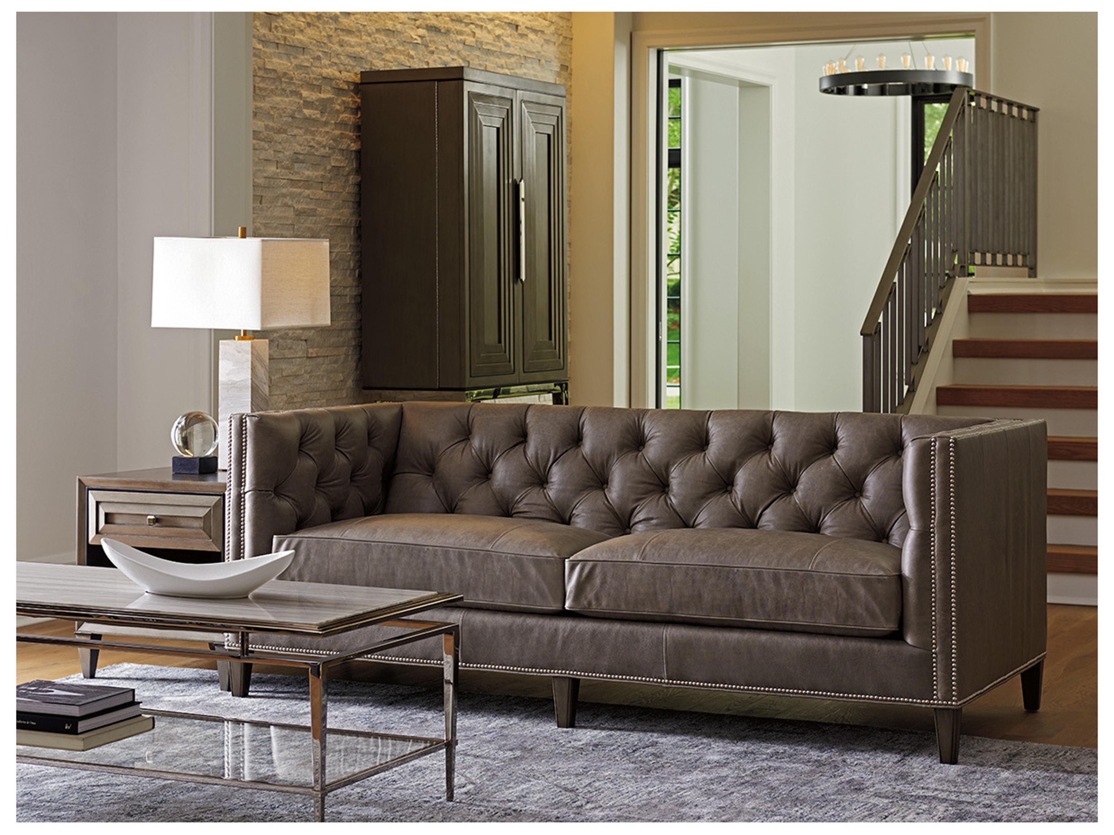 Lexington Ariana Camille Leather Sofa