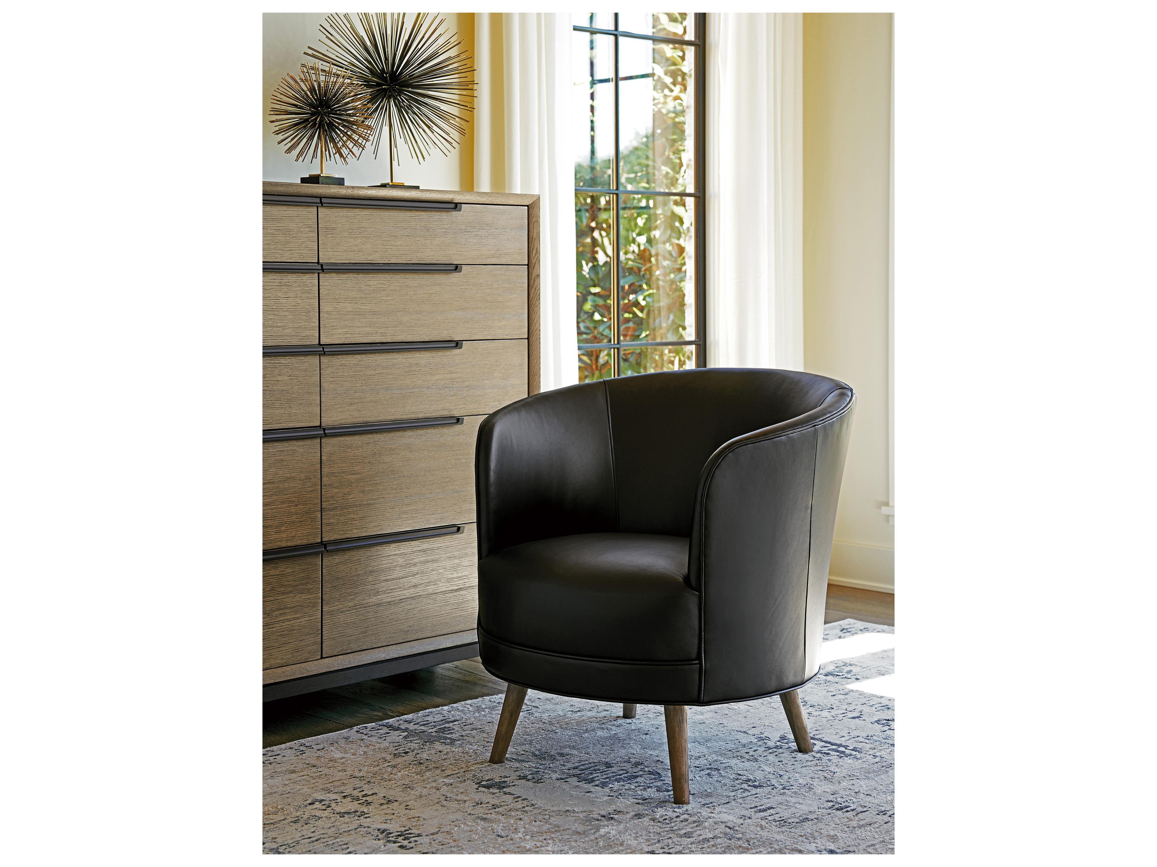 Lexington Zanzibar Torrington Leather Swivel Chair