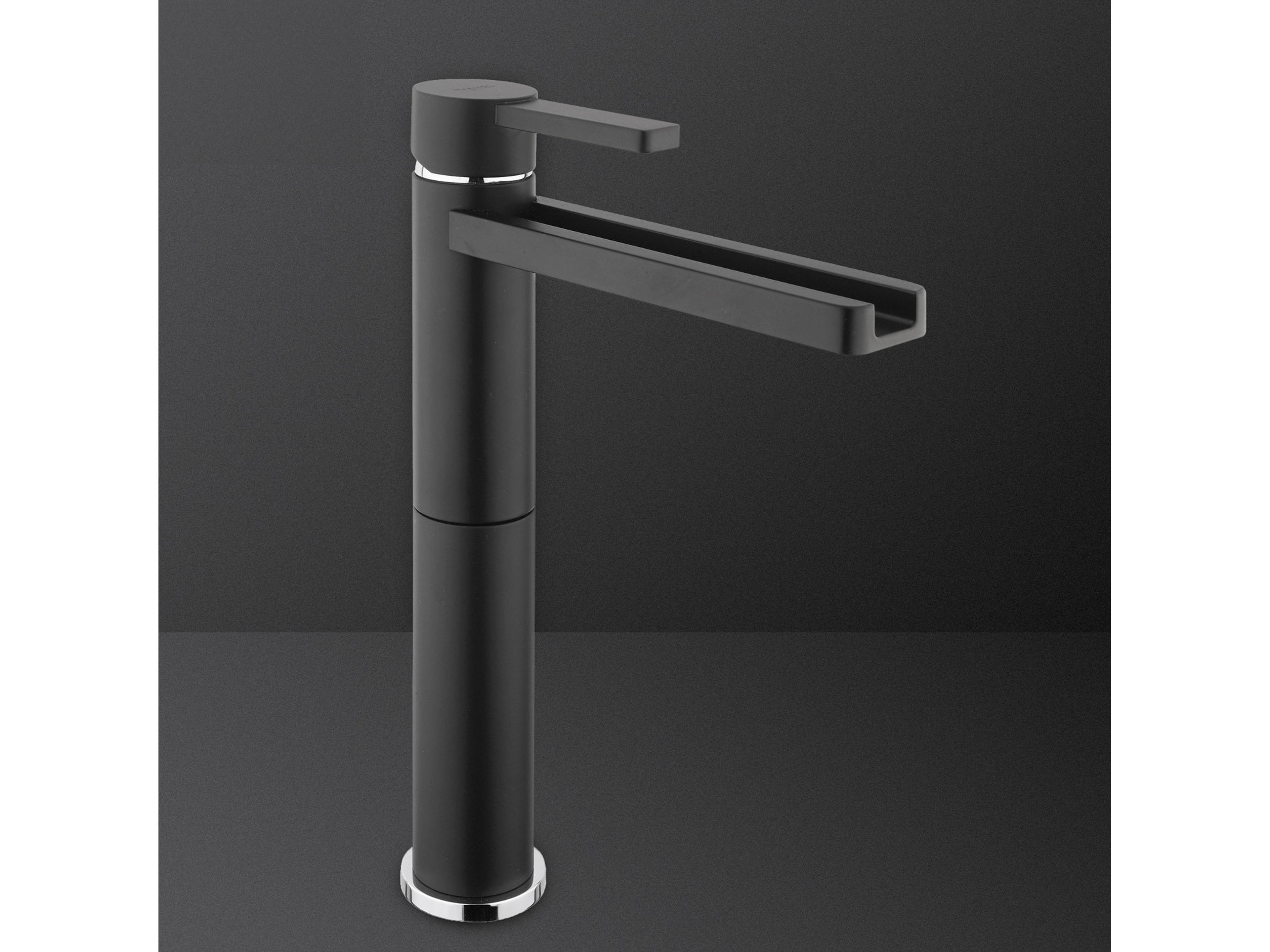 Maestro BathNobilezza Luxury Waterfall Bathroom Faucet  Matte Black